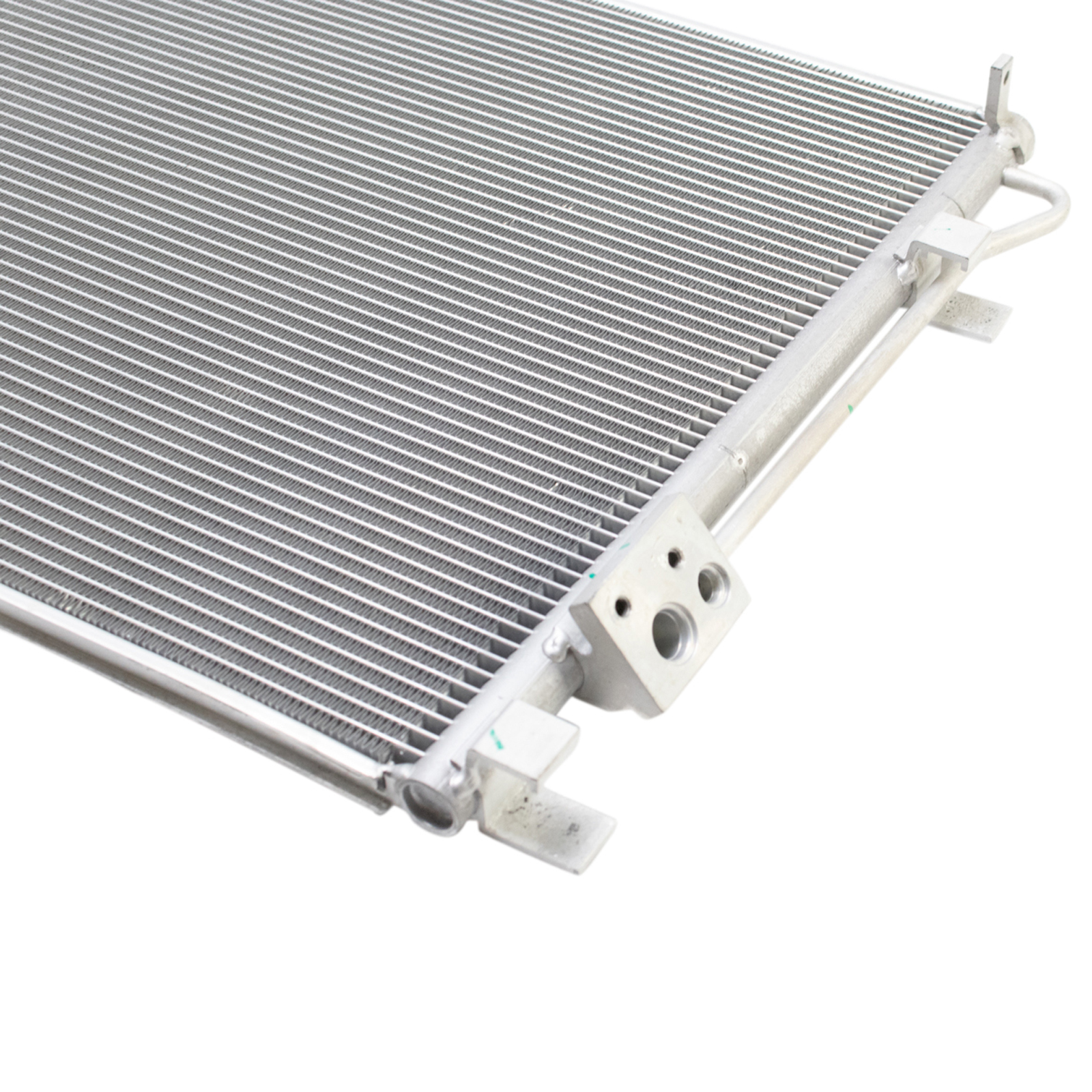 TRQ A/C Condenser and Receiver Drier Assembly Compatible with 2014-17 Hyundai Accent Veloster L4 1.6L 2014 Accent From 10/16/13 Production Date 2014-17 Kia Rio 2013 Rio From 10/25/12 Production Date