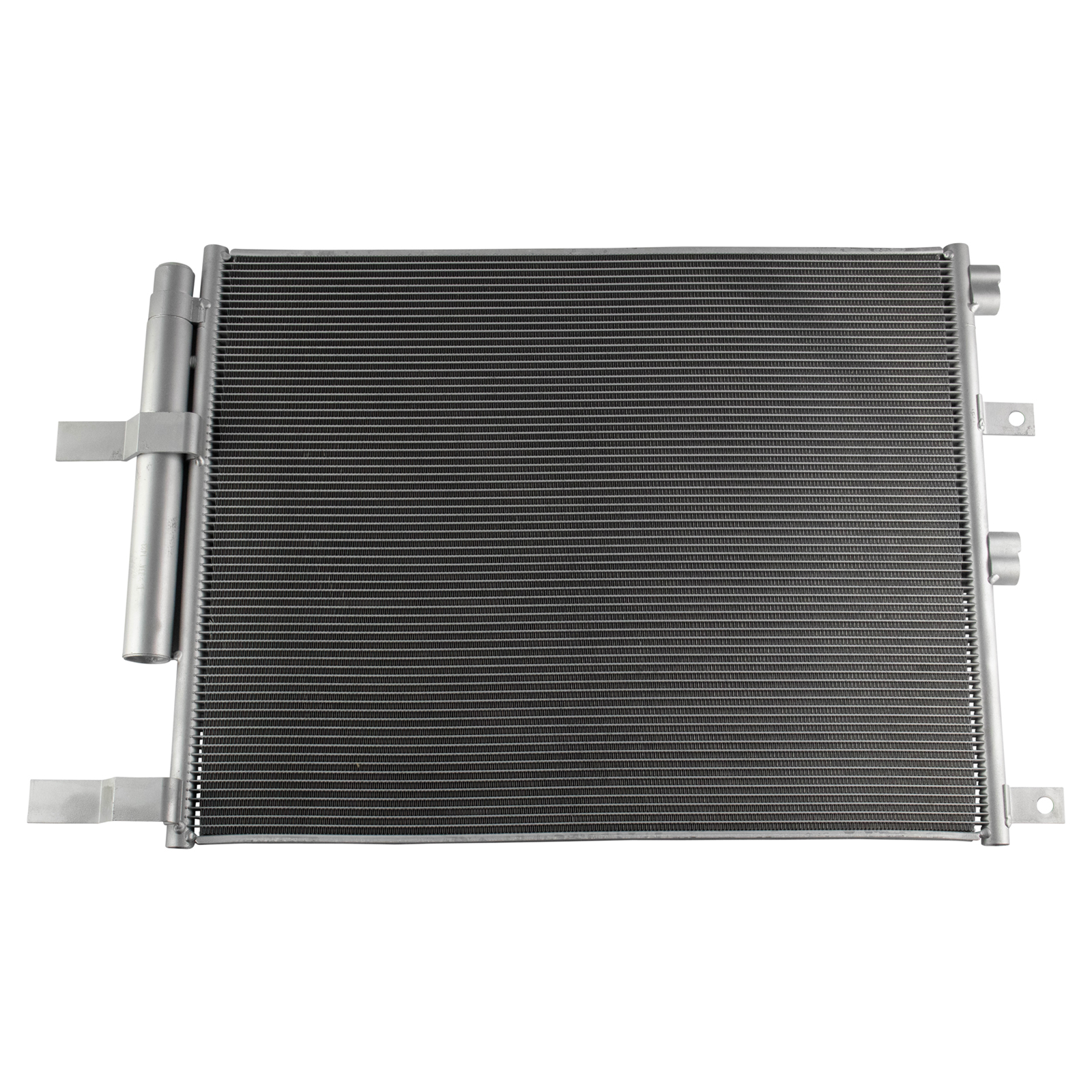 TRQ A/C Condenser and Receiver Drier Assembly Compatible for Manual Transmission with 13-18 Ram 2500 L6 6.7L 13-18 3500 L6 6.7L 2013 4500 14-17 4500 L6 6.7L 13 5500 14-16 5500 L6 6.7L