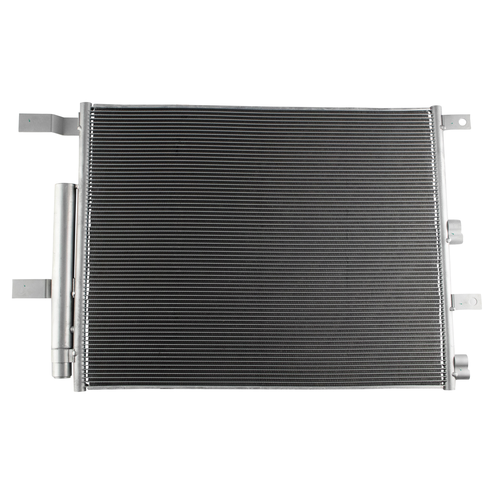 TRQ A/C Condenser and Receiver Drier Assembly Compatible for Manual Transmission with 13-18 Ram 2500 L6 6.7L 13-18 3500 L6 6.7L 2013 4500 14-17 4500 L6 6.7L 13 5500 14-16 5500 L6 6.7L