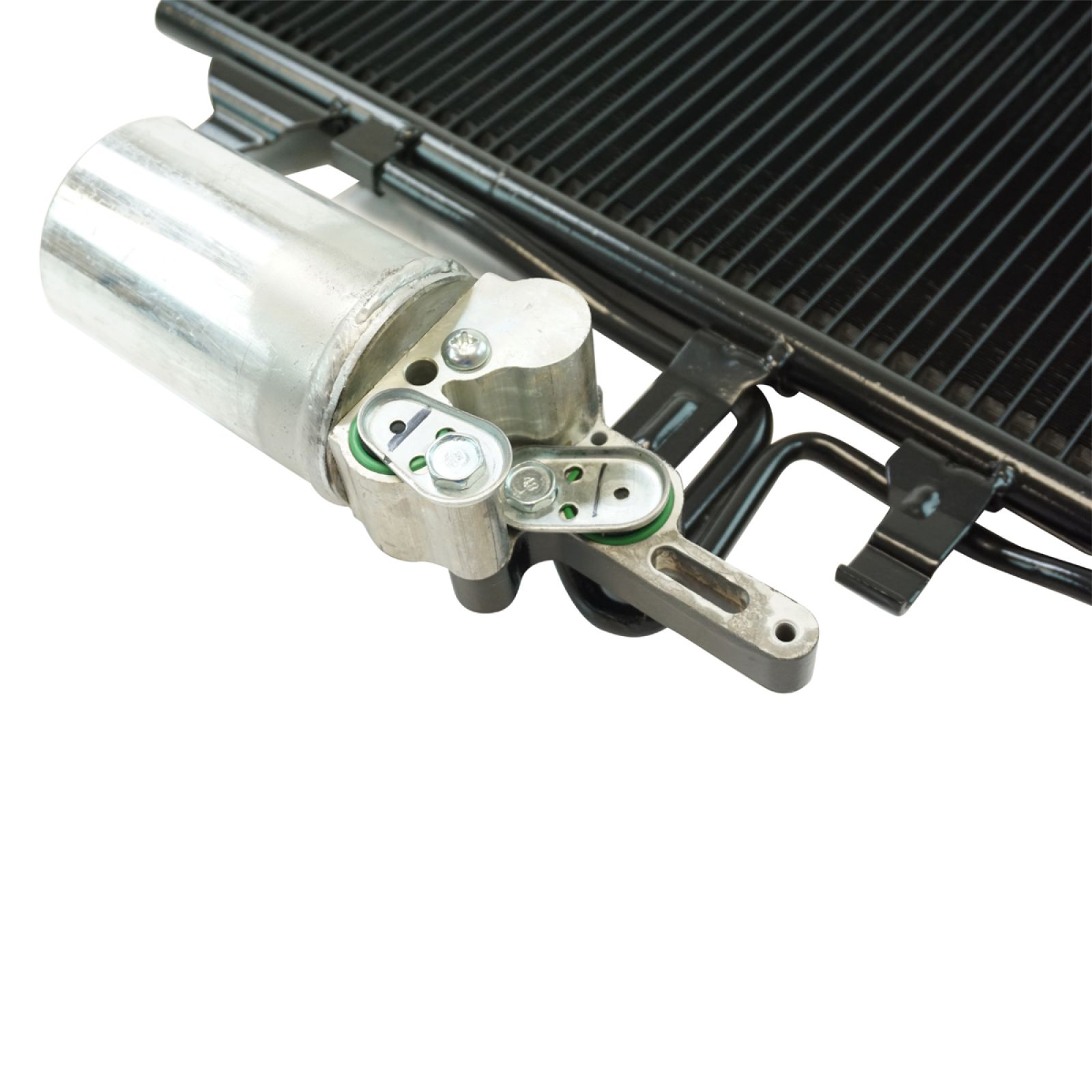 TRQ A/C Condenser and Receiver Drier Assembly Compatible with 2011-18 Volvo S60 2016-18 S60 Cross Country 2015-16 S80 2015-18 V60 2015-18 V60 Cross Country 2010-17 XC60 2015-16 XC70