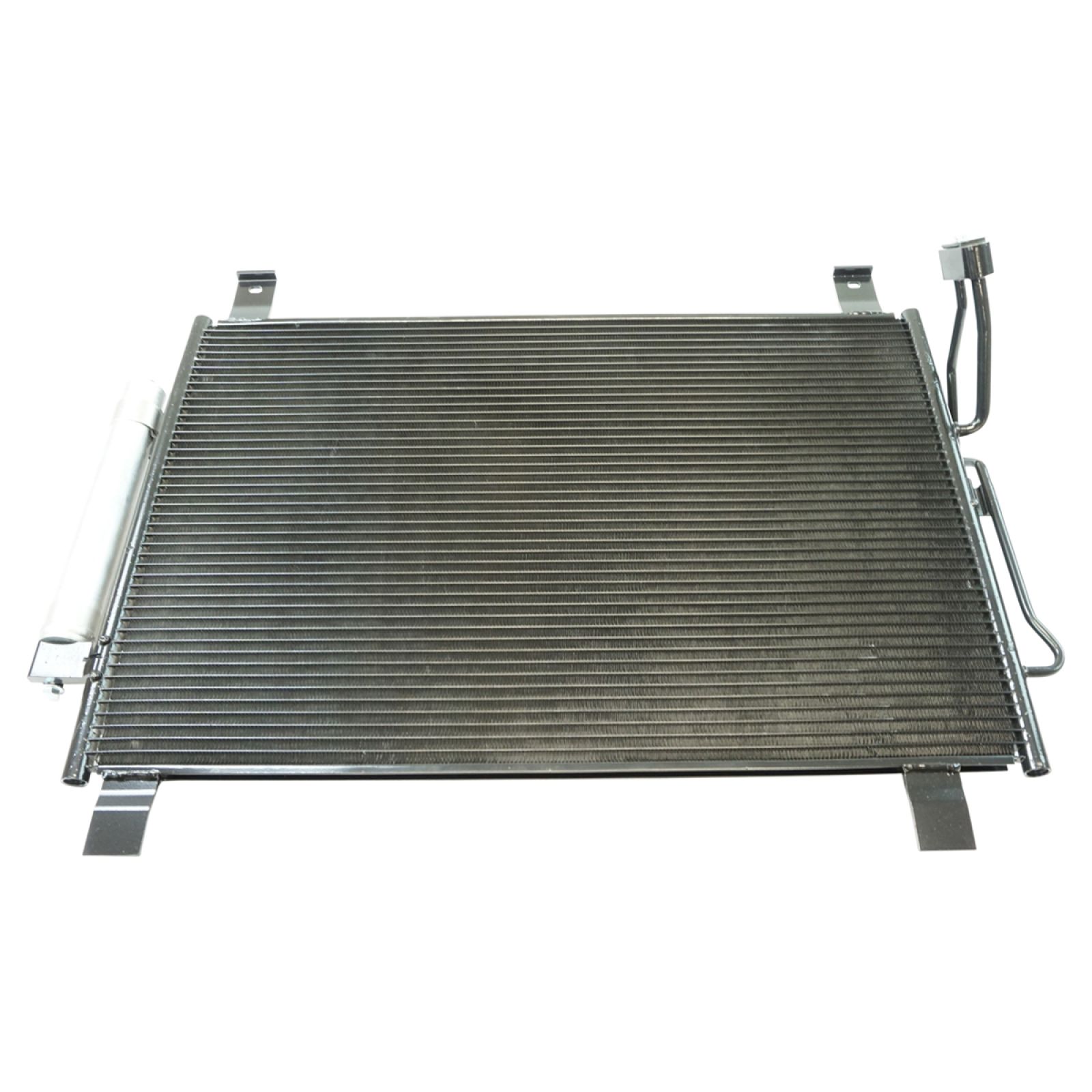 TRQ A/C Condenser and Receiver Drier Assembly Compatible with 2013 Infiniti JX35 14-20 QX60 13-20 Nissan Pathfinder
