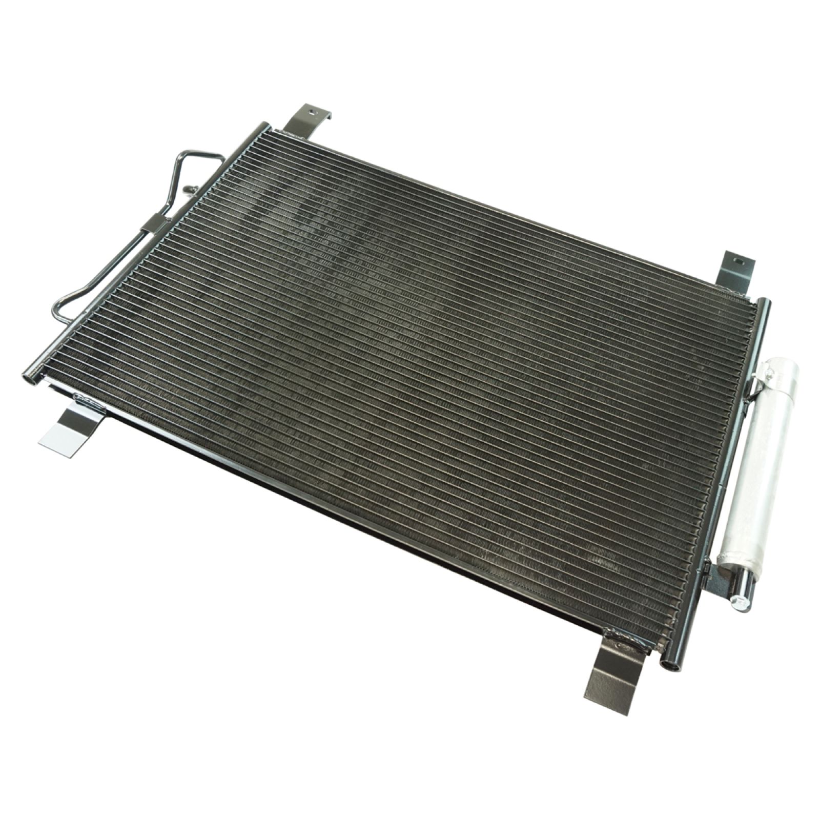 TRQ A/C Condenser and Receiver Drier Assembly Compatible with 2013 Infiniti JX35 14-20 QX60 13-20 Nissan Pathfinder