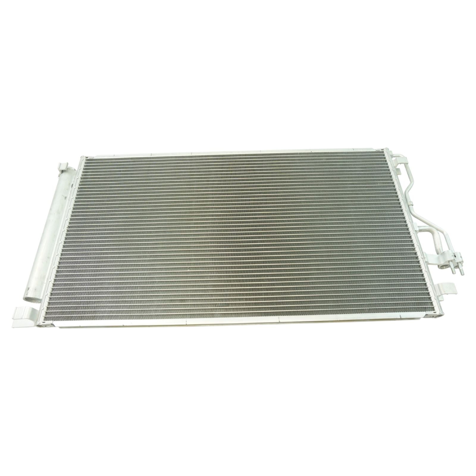 TRQ A/C Condenser and Receiver Drier Assembly Compatible with 2010-2015 Hyundai Tucson 2011-2016 Kia Sportage L4 2.4L