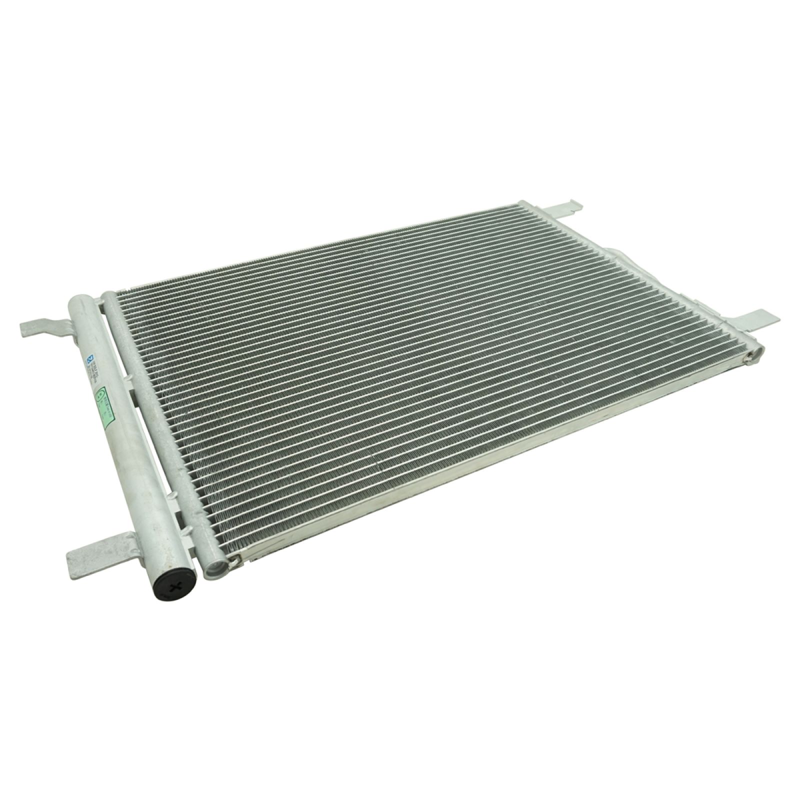 TRQ A/C Condenser and Receiver Drier Assembly Compatible with 2015-2019 Volkswagen Golf 2018-2020 Tiguan