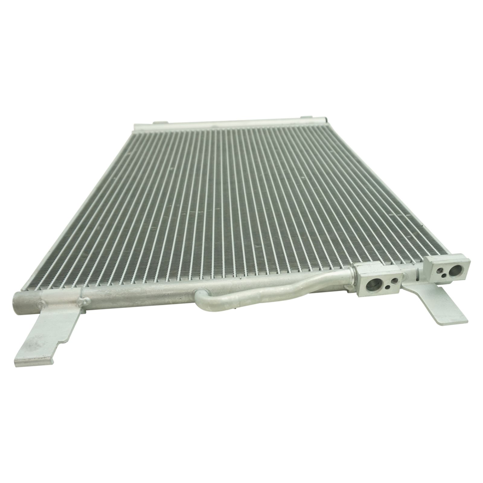 TRQ A/C Condenser and Receiver Drier Assembly Compatible with 2015-2019 Volkswagen Golf 2018-2020 Tiguan