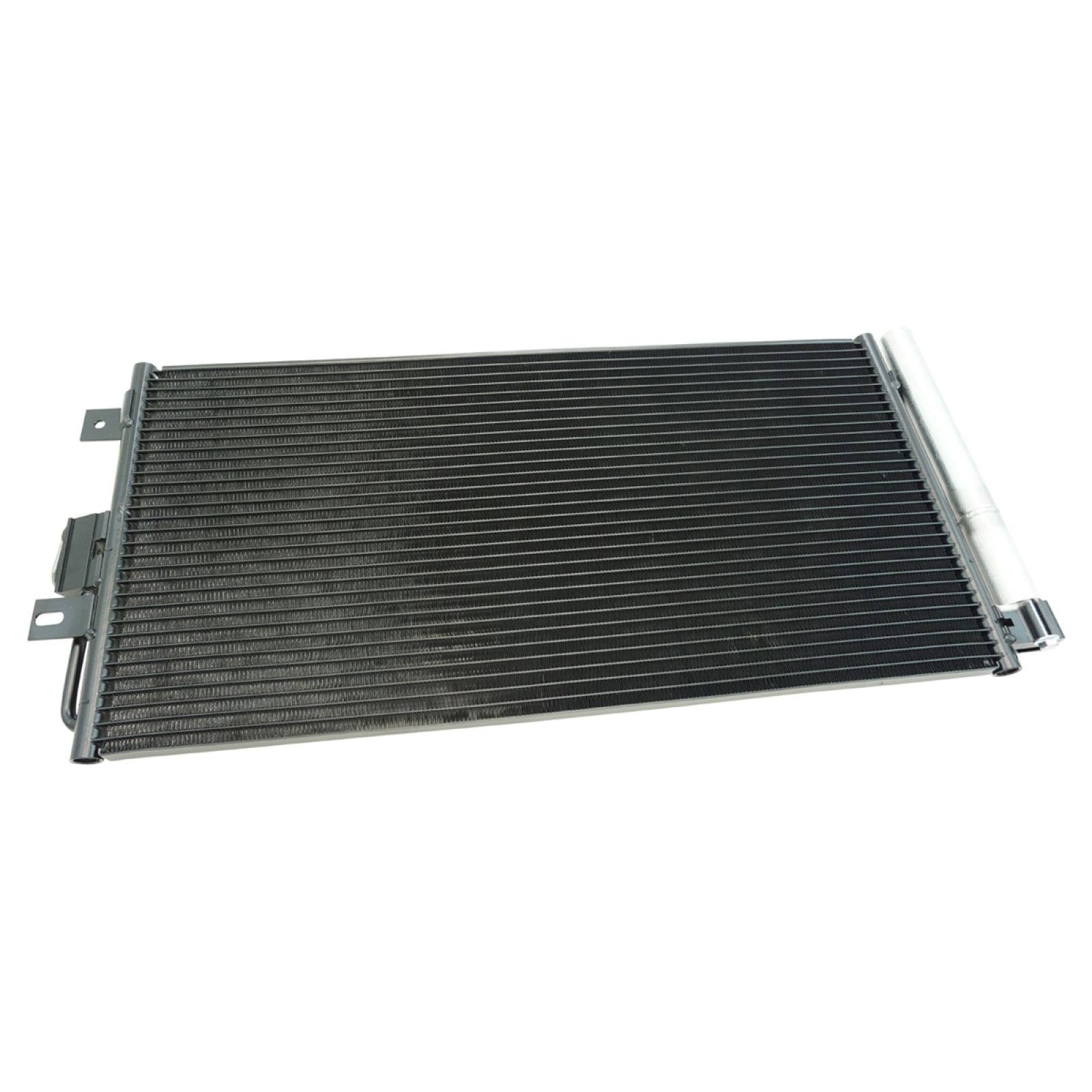 TRQ A/C Condenser and Receiver Drier Assembly Compatible with 2012-19 Fiat 500