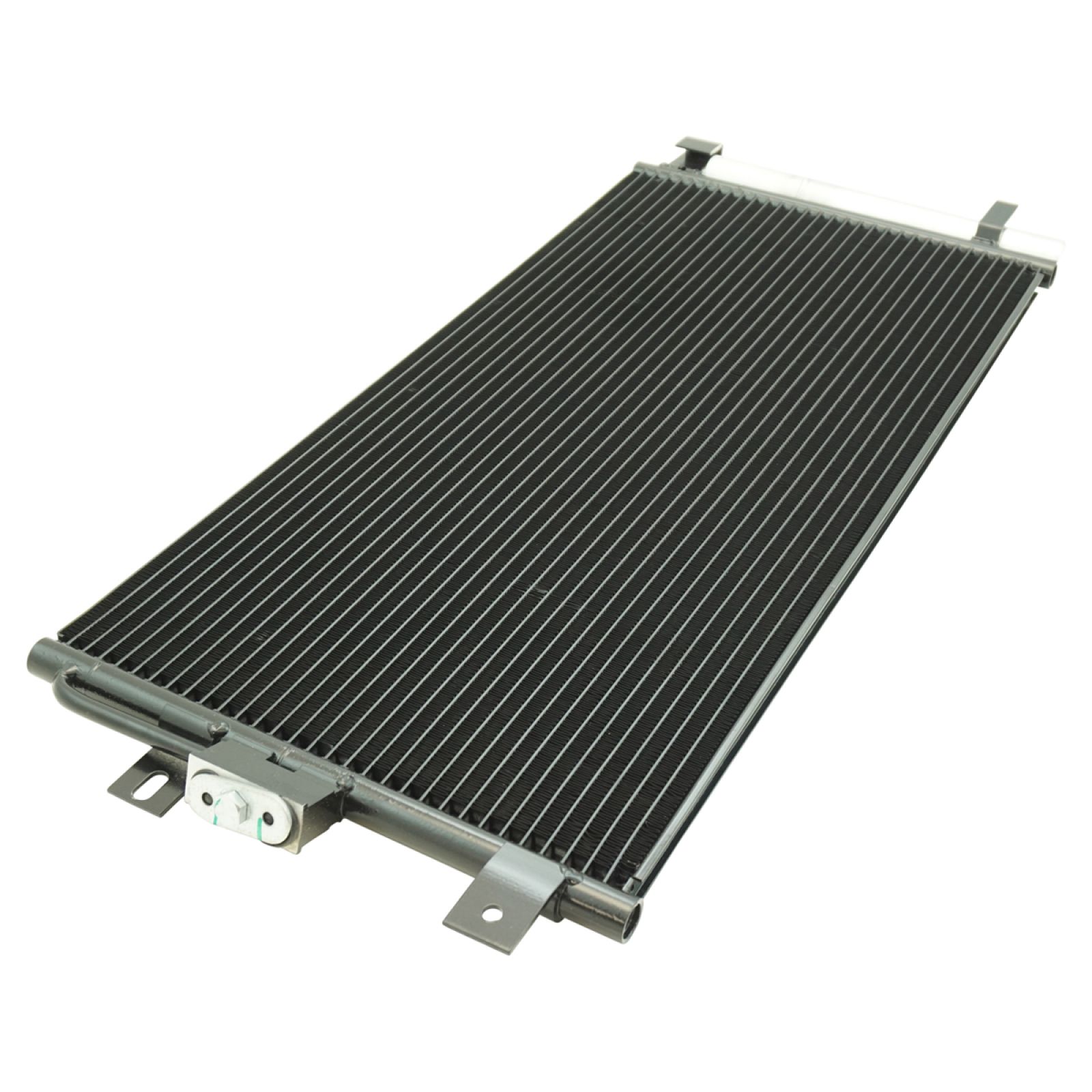 TRQ A/C Condenser and Receiver Drier Assembly Compatible with 2012-19 Fiat 500