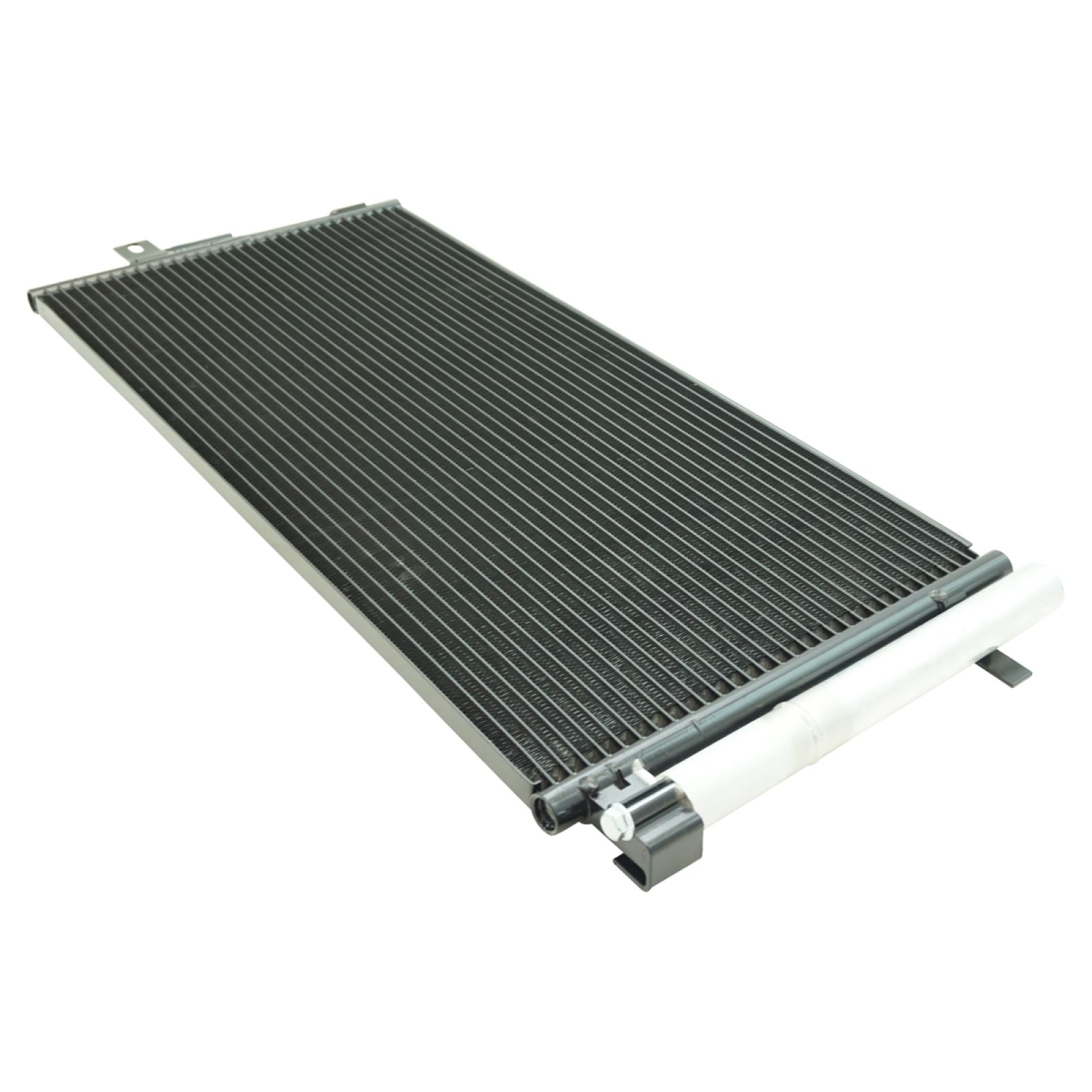 TRQ A/C Condenser and Receiver Drier Assembly Compatible with 2012-19 Fiat 500