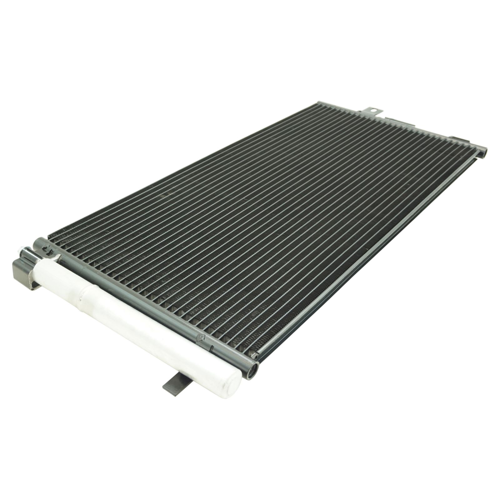 TRQ A/C Condenser and Receiver Drier Assembly Compatible with 2012-19 Fiat 500