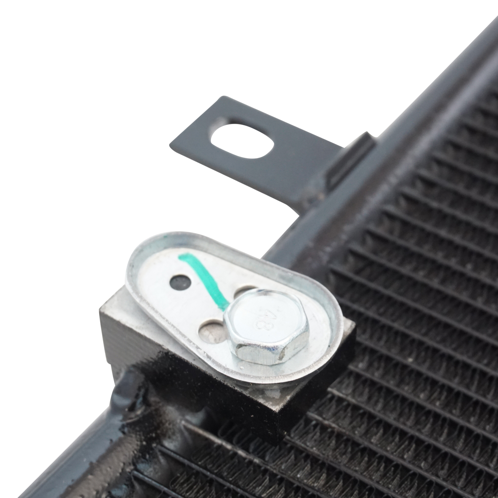 TRQ A/C Condenser and Receiver Drier Assembly Compatible with 2015-2017 Chrysler 200