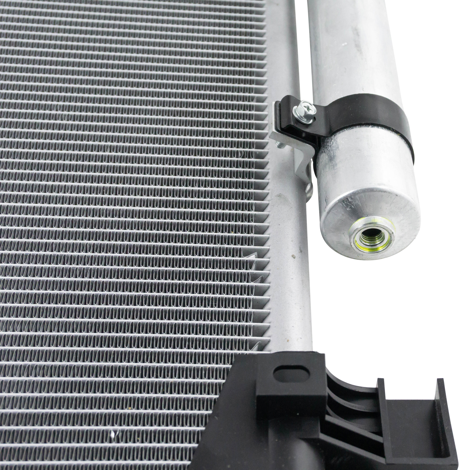 TRQ A/C Condenser and Receiver Drier Assembly Compatible with 2011-2013 Infiniti M37 M56 2014-2017 Q70 3.7 5.6 2015-2017 Q70L 2018 Q70 3.7 Luxe 5.6 Luxe 2019 Q70