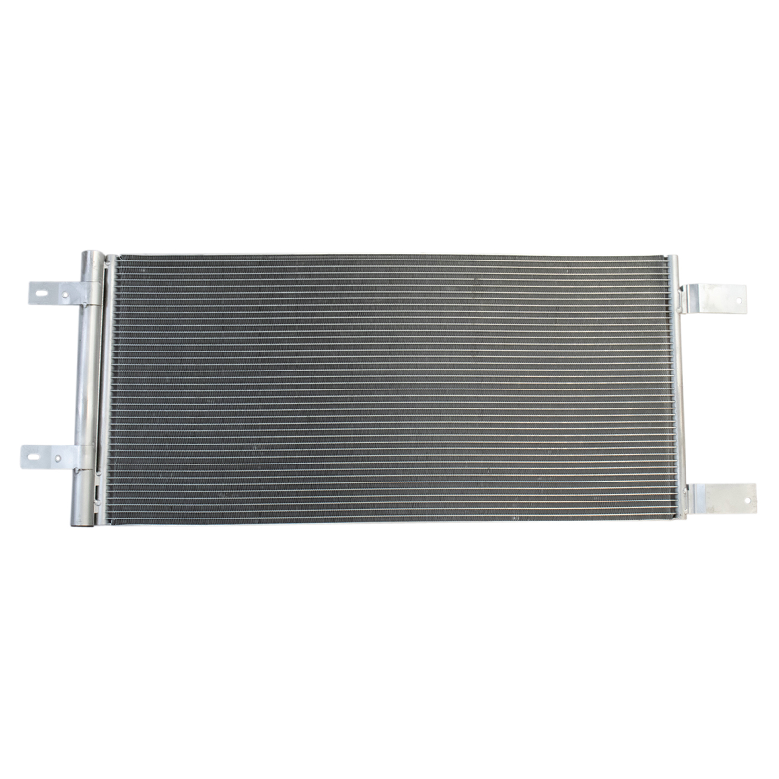 TRQ A/C Condenser and Receiver Drier Assembly for 11-16 Ford F-250 Super Duty 11-16 F-350 Super Duty F-450 F-550