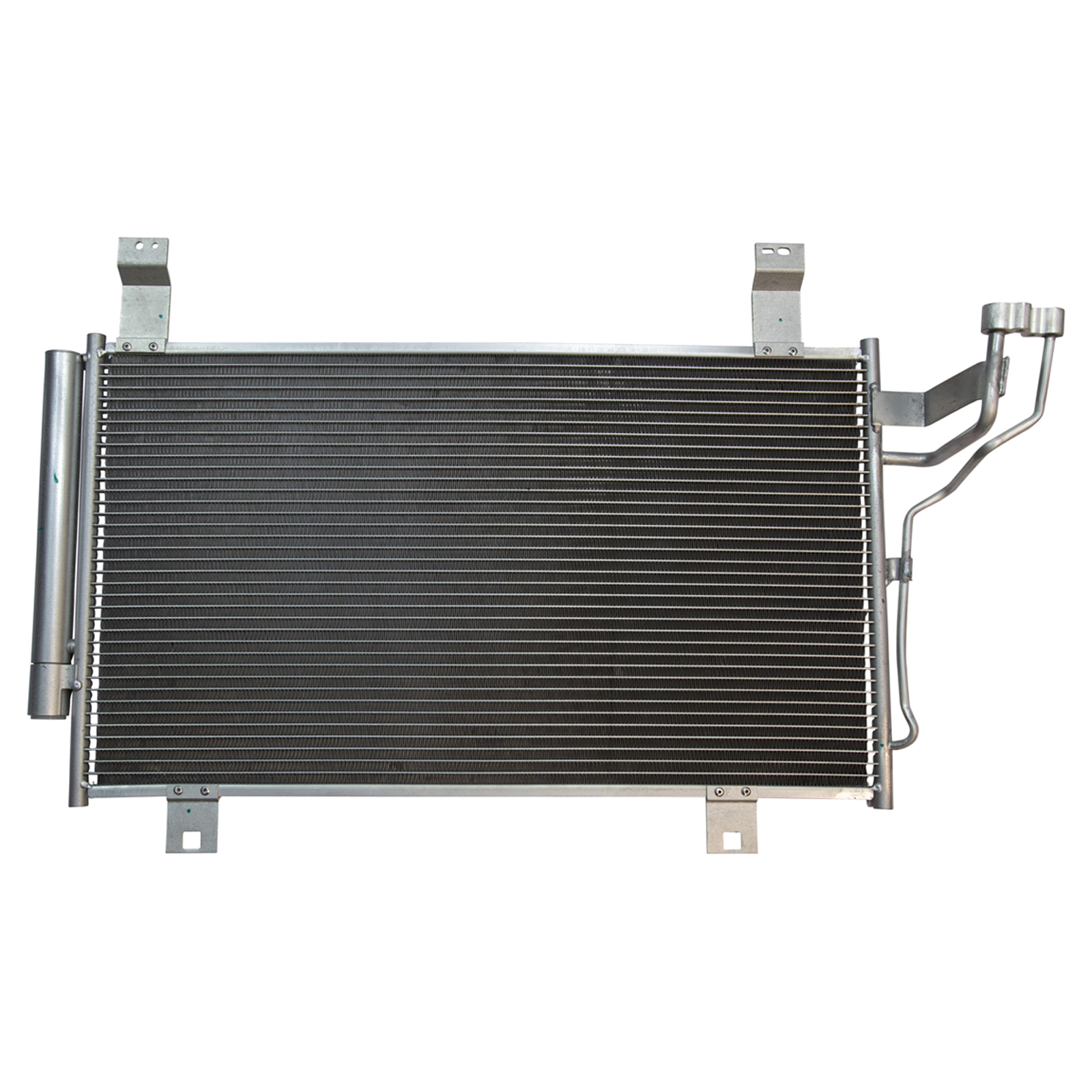TRQ A/C Condenser and Receiver Drier Assembly Compatible with 2013-2021 Mazda CX-5