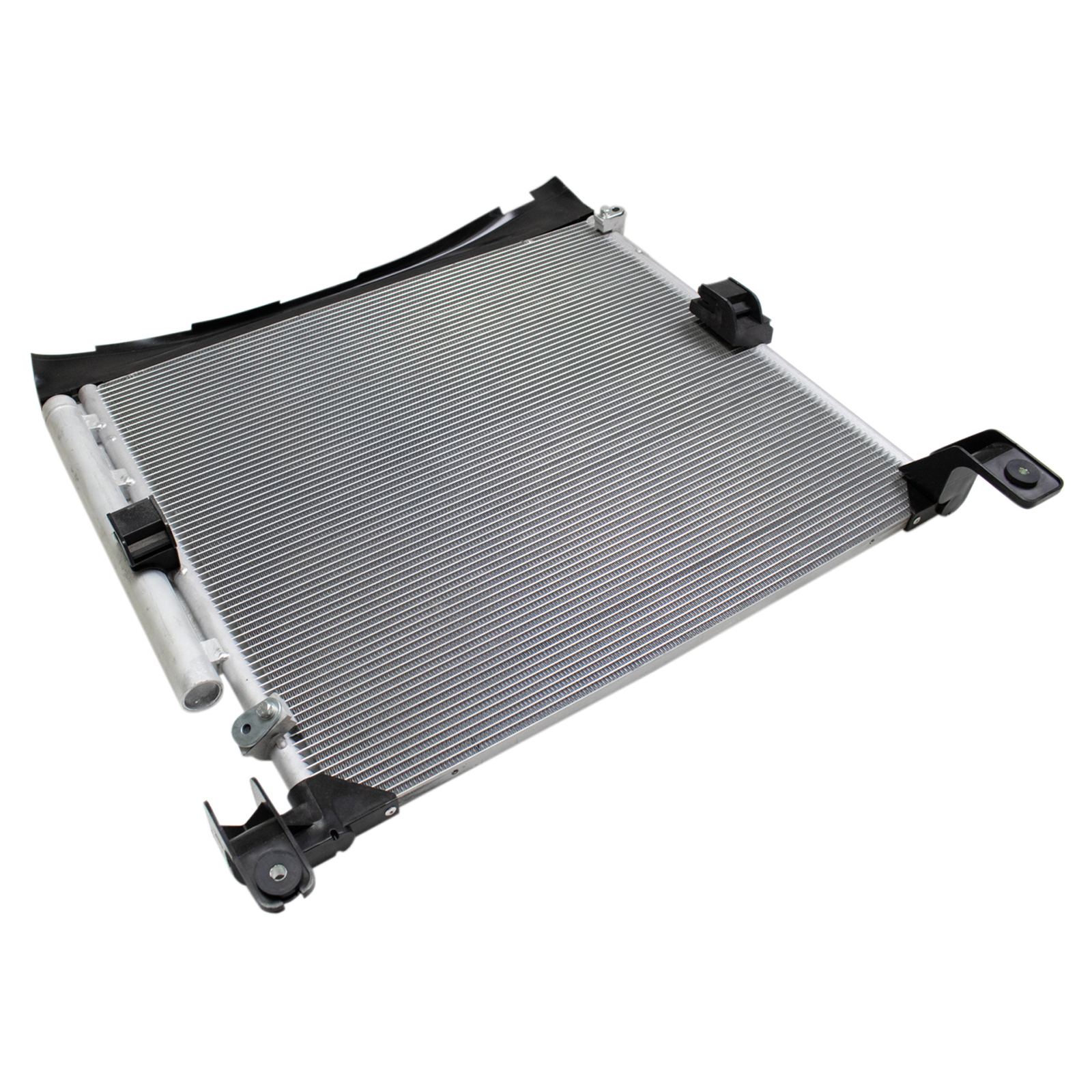 TRQ A/C Condenser and Receiver Drier Assembly Compatible with 2016-2019 Toyota Tacoma