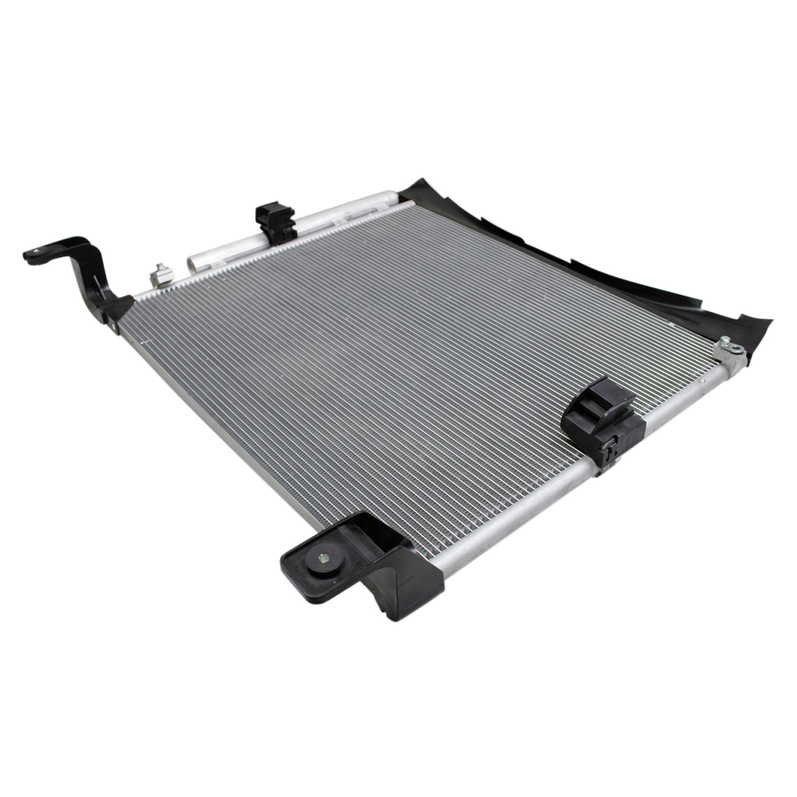 TRQ A/C Condenser and Receiver Drier Assembly Compatible with 2016-2019 Toyota Tacoma