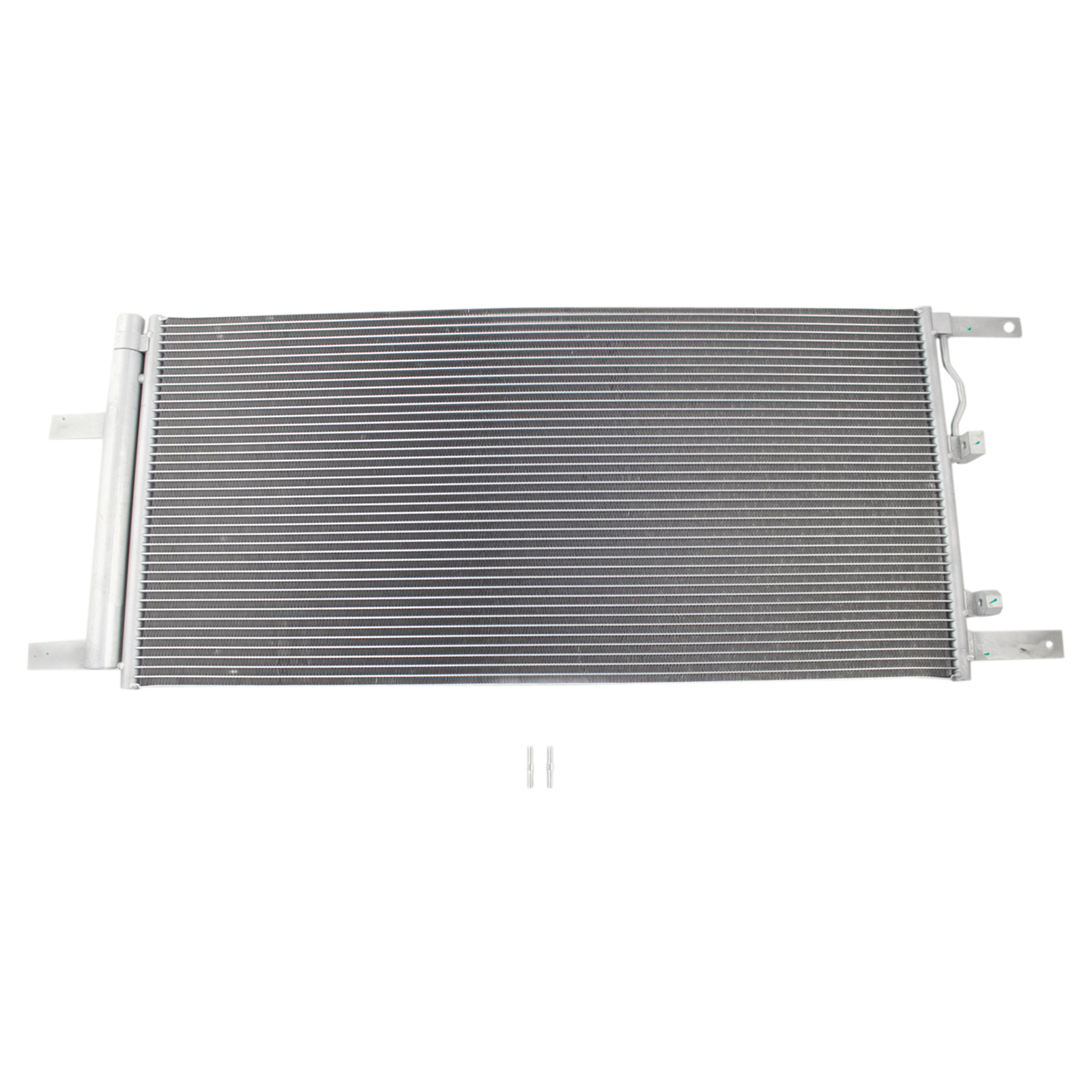 TRQ A/C Condenser & Receiver Drier Assembly for 17-22 Ford F-250/F-350 Super Duty 17-20 F-450 Super Duty
