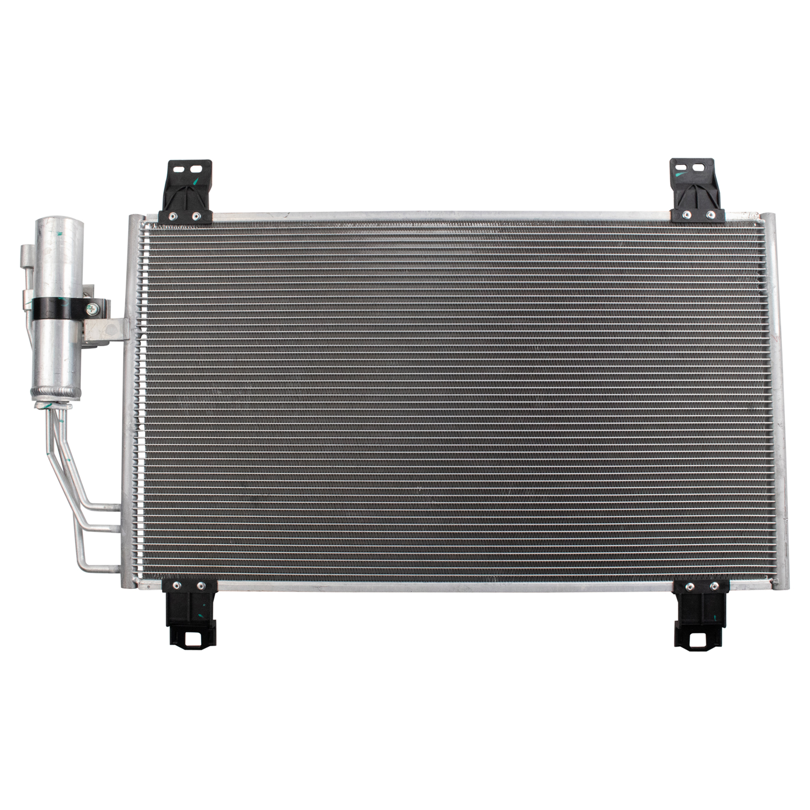 TRQ Air Conditioning A/C Condenser Receiver Drier Compatible with 2016-2021 Mazda CX-3 2016 Scion iA 2019-2020 Toyota Yaris 2017-2018 Yaris iA