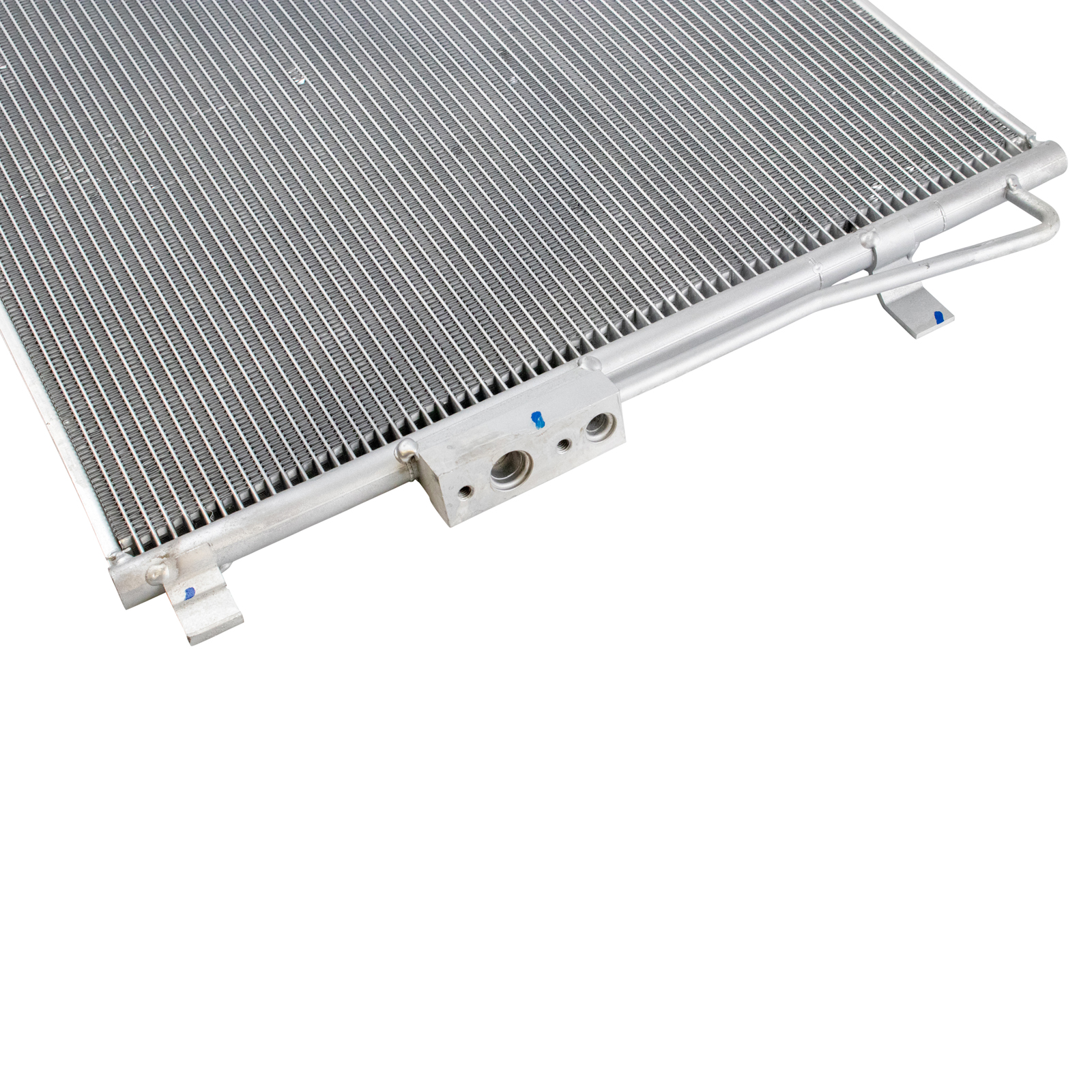 TRQ A/C Condenser and Receiver Drier Assembly Compatible with 2013-18 Hyundai Santa Fe 13-18 Santa Fe Sport L4 2.4L