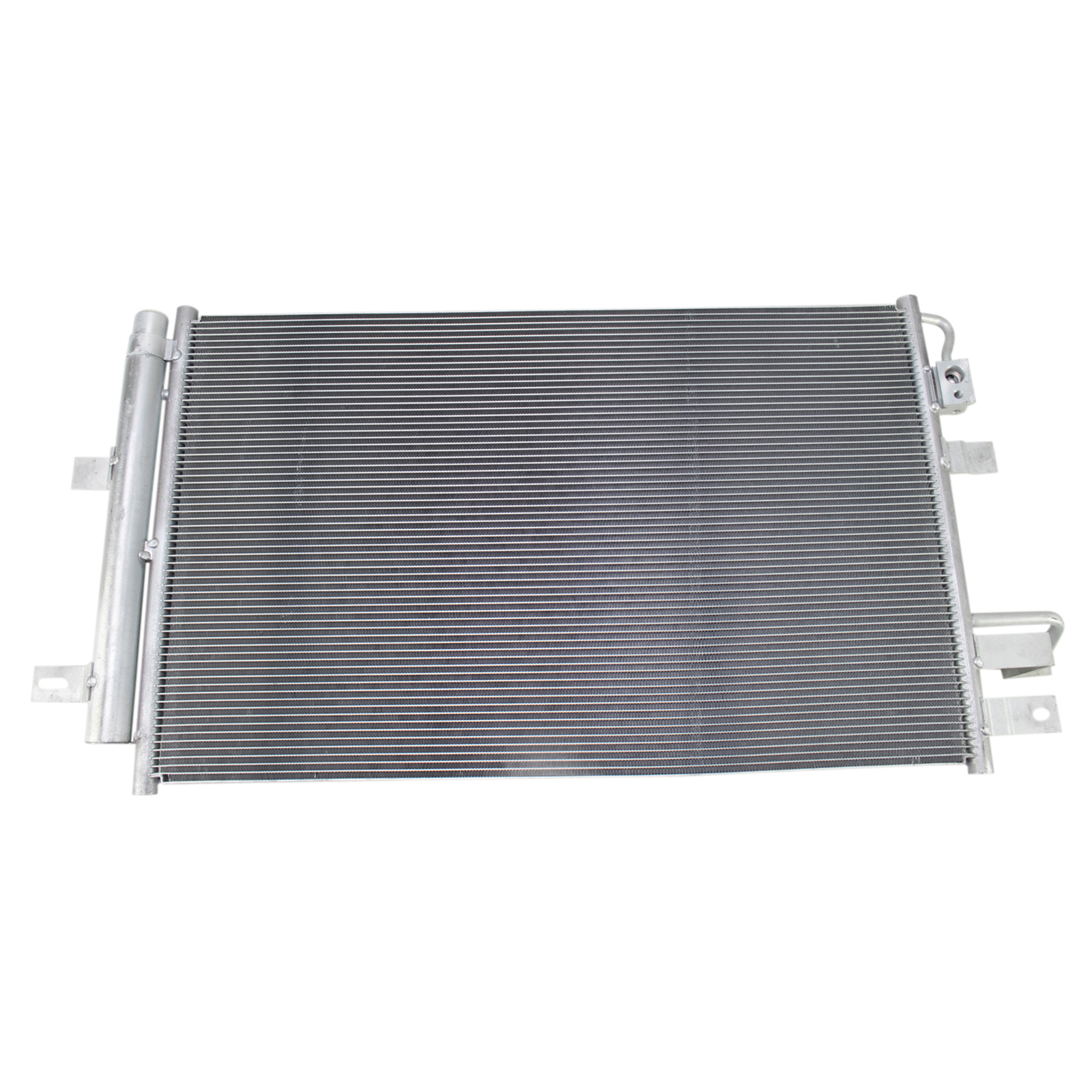 TRQ Air Conditioning A/C Condenser Receiver Drier Compatible with 2013-2018 Ford Police Interceptor Sedan