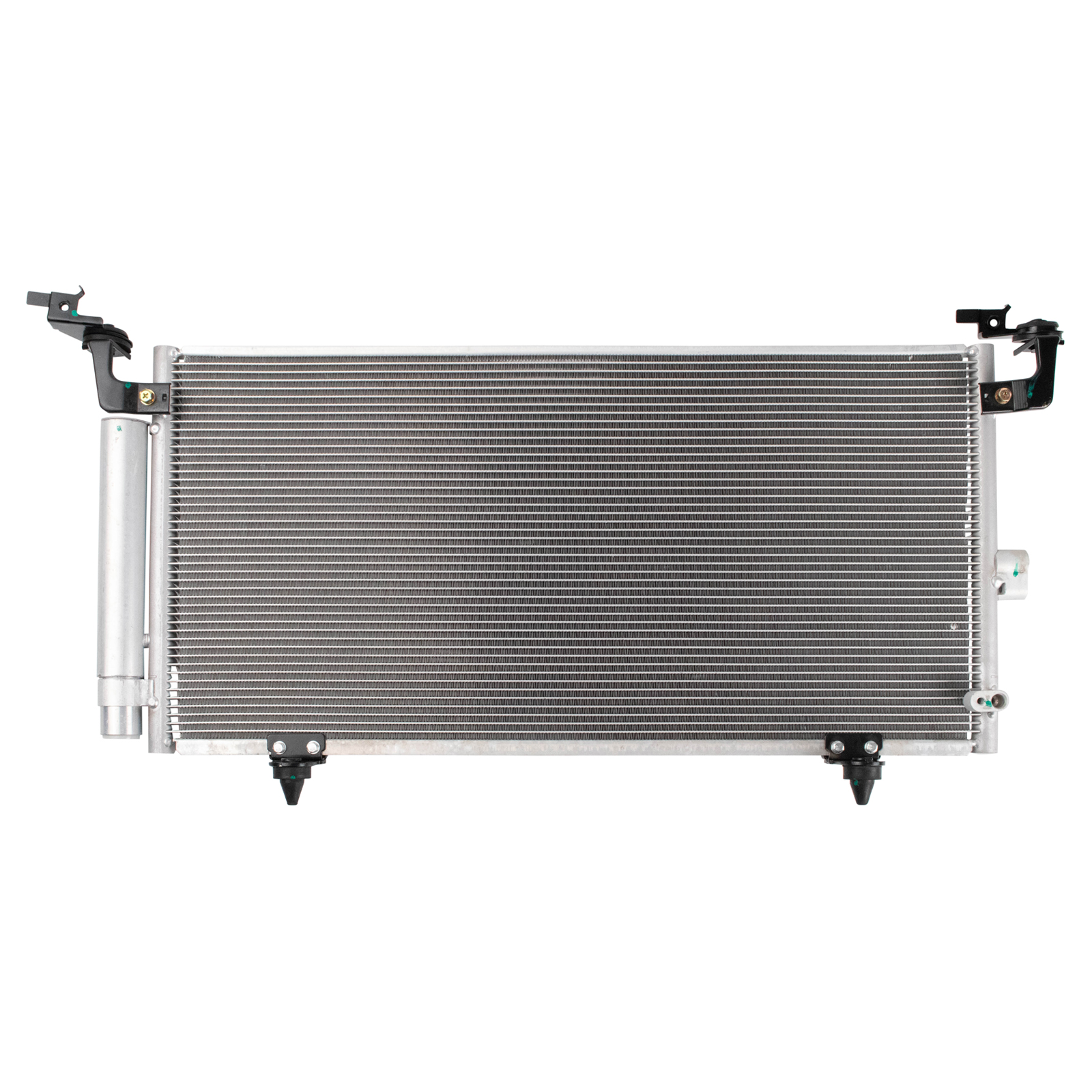 TRQ A/C Condenser and Receiver Drier Assembly Compatible with 2010-14 Subaru Legacy 2010-14 Outback