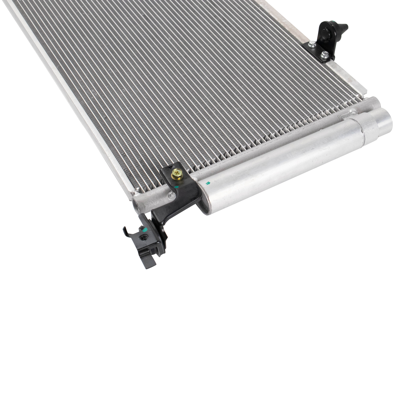 TRQ A/C Condenser and Receiver Drier Assembly Compatible with 2010-14 Subaru Legacy 2010-14 Outback