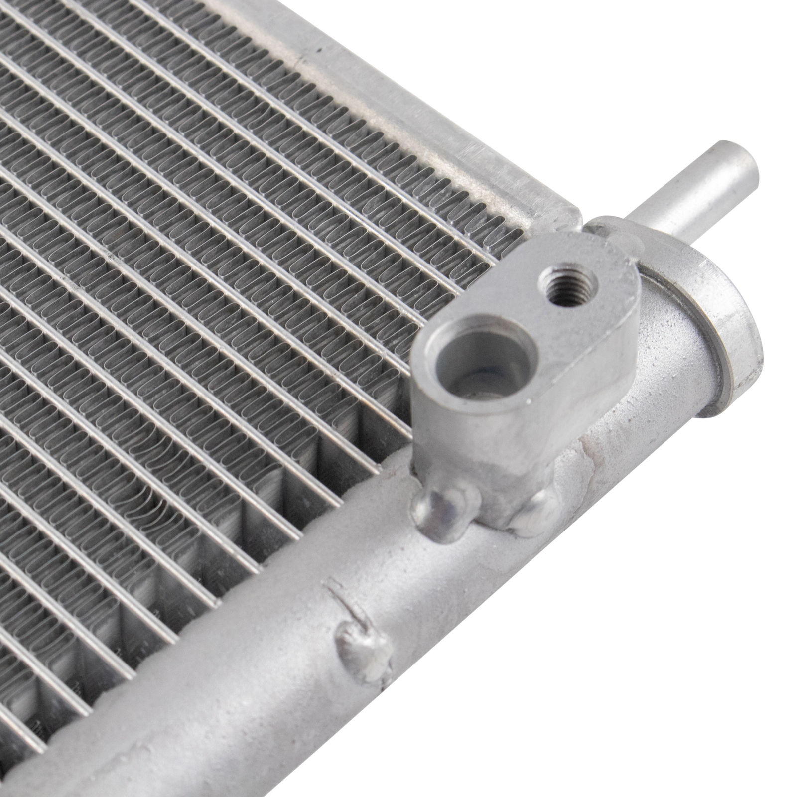 TRQ A/C Condenser and Receiver Drier Assembly Compatible with 2012-2019 Toyota Prius C