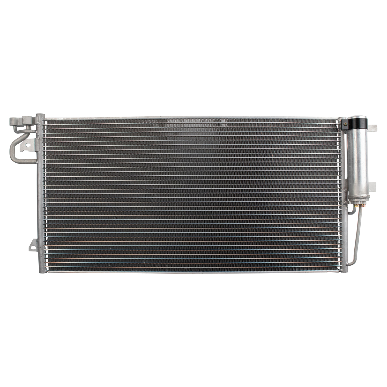 TRQ A/C Condenser and Receiver Drier Assembly Compatible with 19-22 Ford Transit Connect 2018 Transit Connect From 5 29 18 Production Date 17-19 Escape SE 16-18 Focus RS 15-19 Lincoln MKC