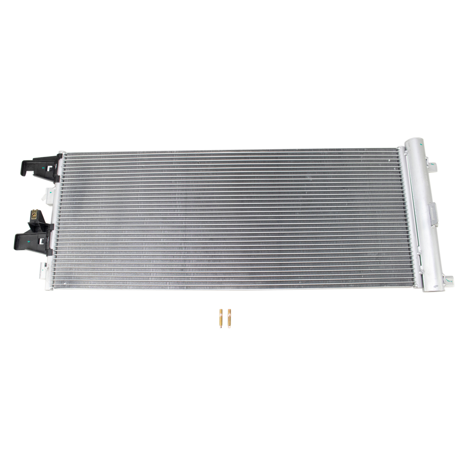 TRQ Air Conditioning A/C Condenser Compatible with 2019-2023 Chevrolet Silverado 1500 GMC Sierra 1500
