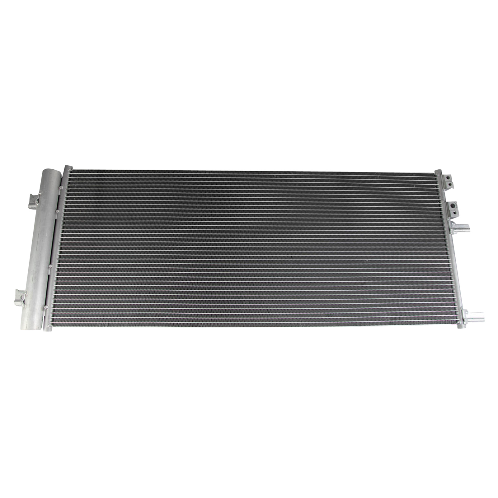 TRQ A/C Condenser & Receiver Drier Assembly for 20-25 Chevrolet Silverado 2500 HD 20-25 Silverado 3500 HD 20-25 GMC Sierra 2500 HD 20-25 Sierra 3500 HD