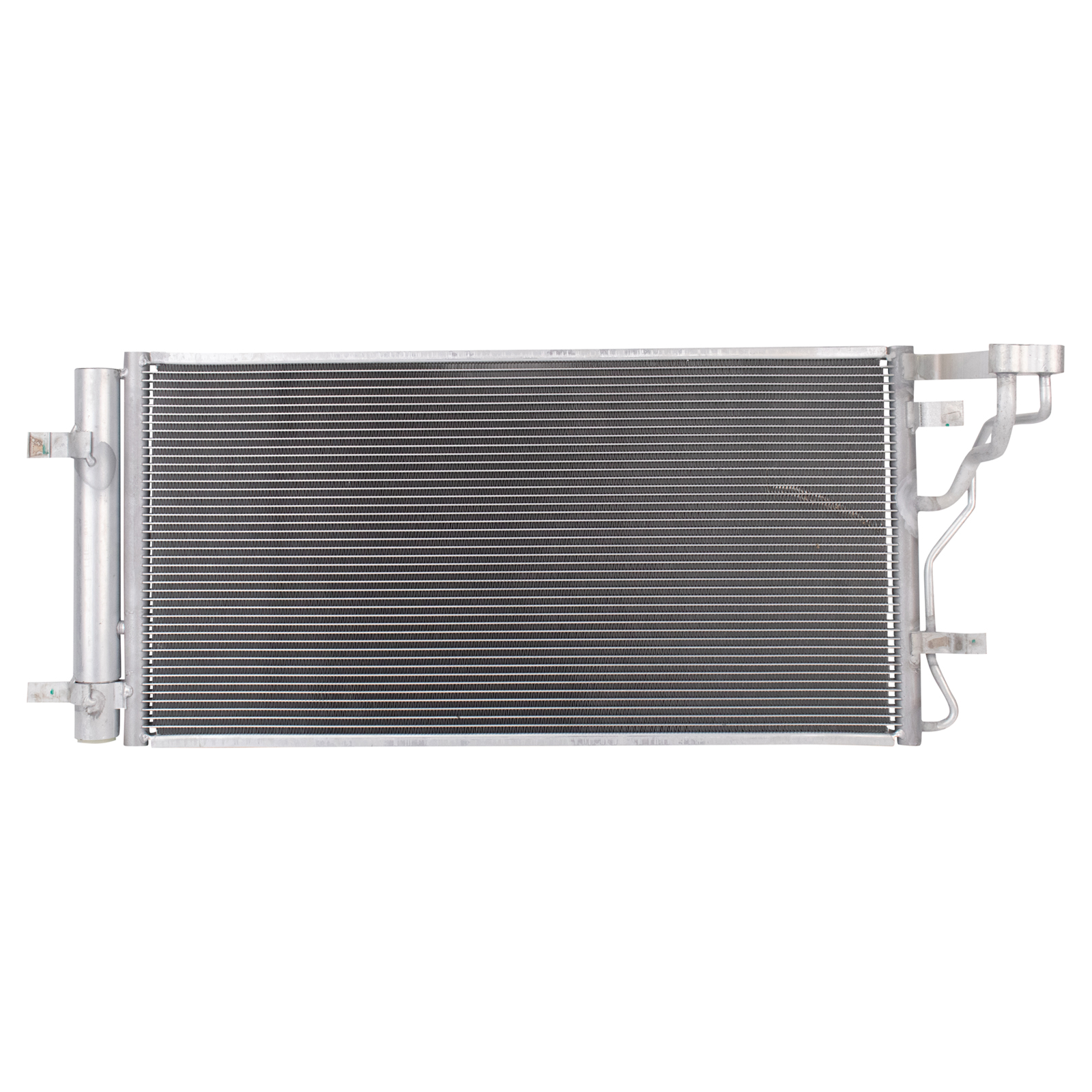 TRQ A/C Condenser & Receiver Drier Assembly for 19-21 Hyundai Veloster 20-22 Kia Soul