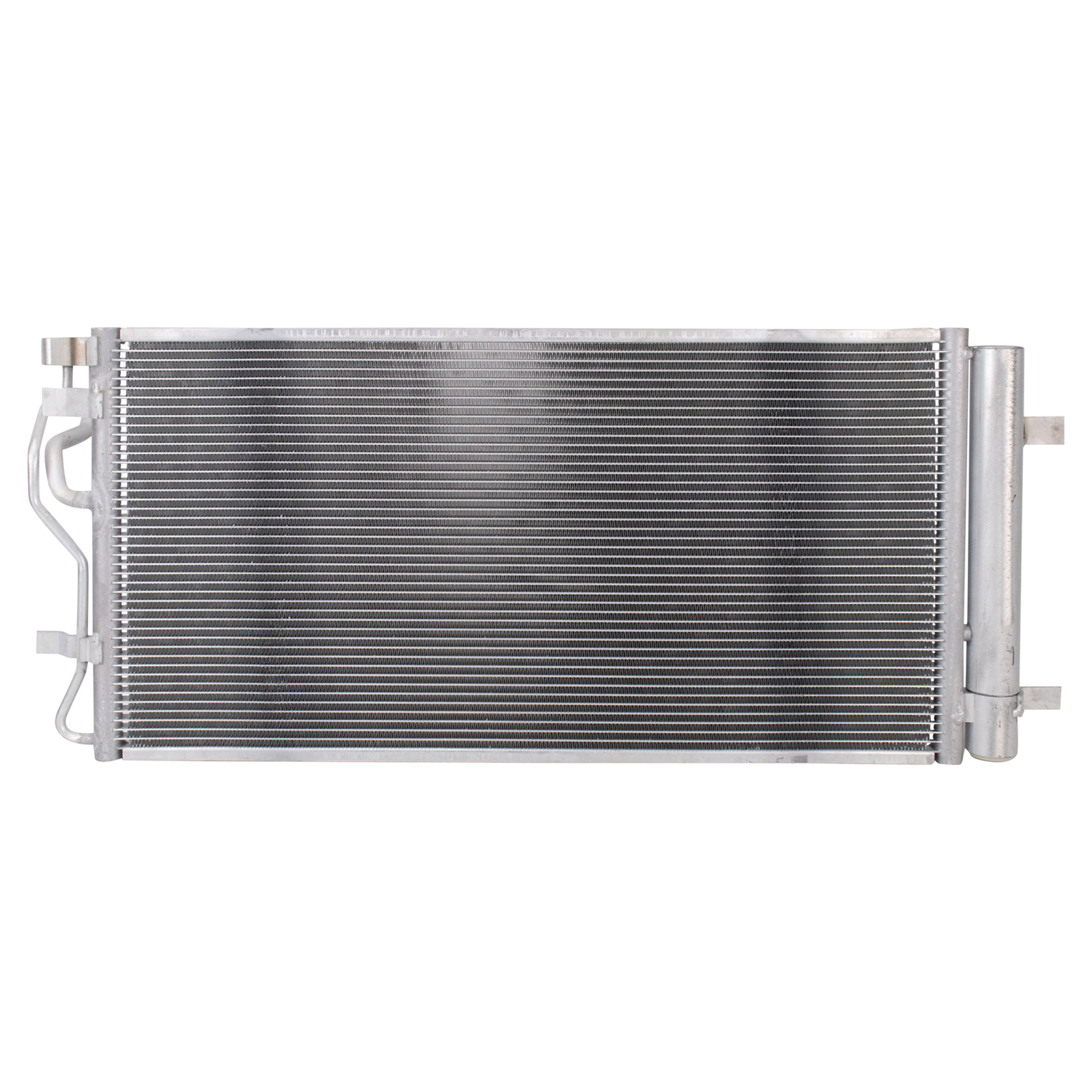 TRQ A/C Condenser & Receiver Drier Assembly for 19-21 Hyundai Veloster 20-22 Kia Soul