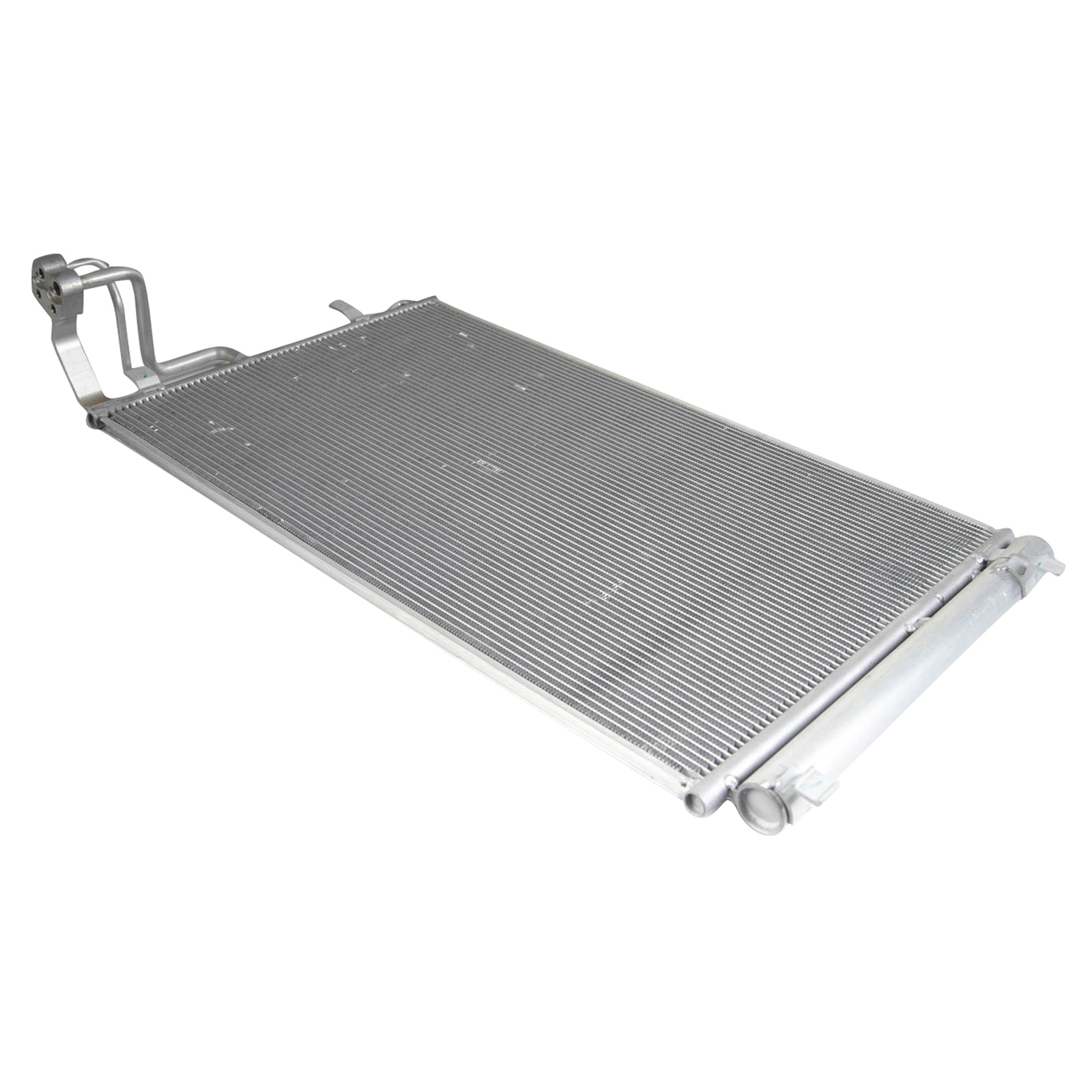 TRQ A/C Condenser & Receiver Drier Assembly for 19-21 Hyundai Veloster 20-25 Kia Soul