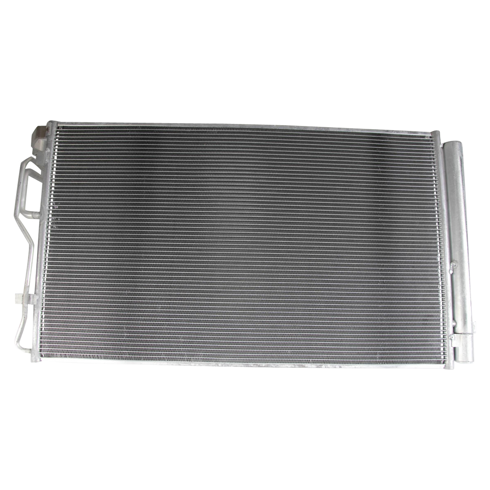 TRQ A/C Condenser & Receiver Drier Assembly for 19-21 Hyundai Veloster 20-25 Kia Soul