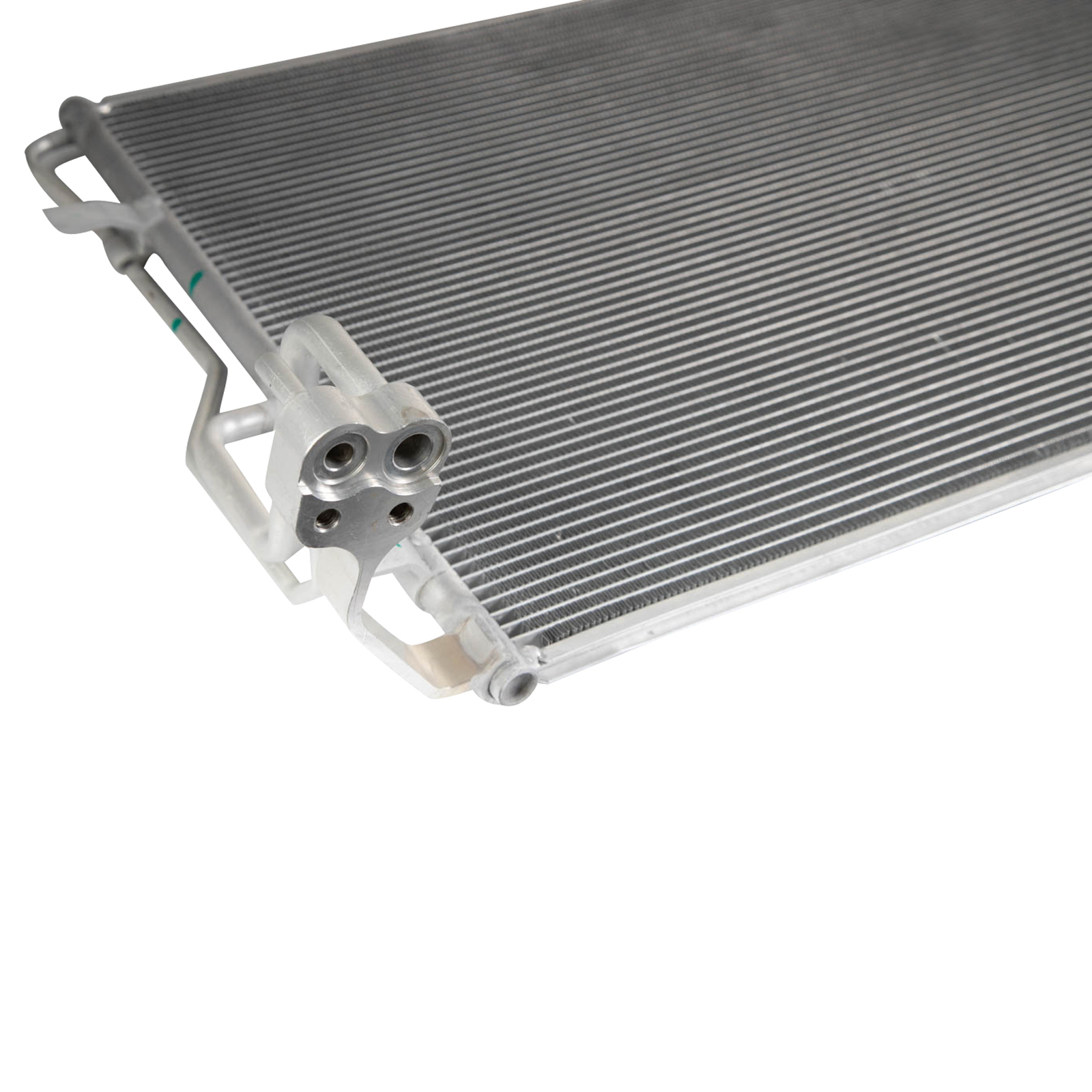 TRQ A/C Condenser & Receiver Drier Assembly for 19-21 Hyundai Veloster 20-25 Kia Soul