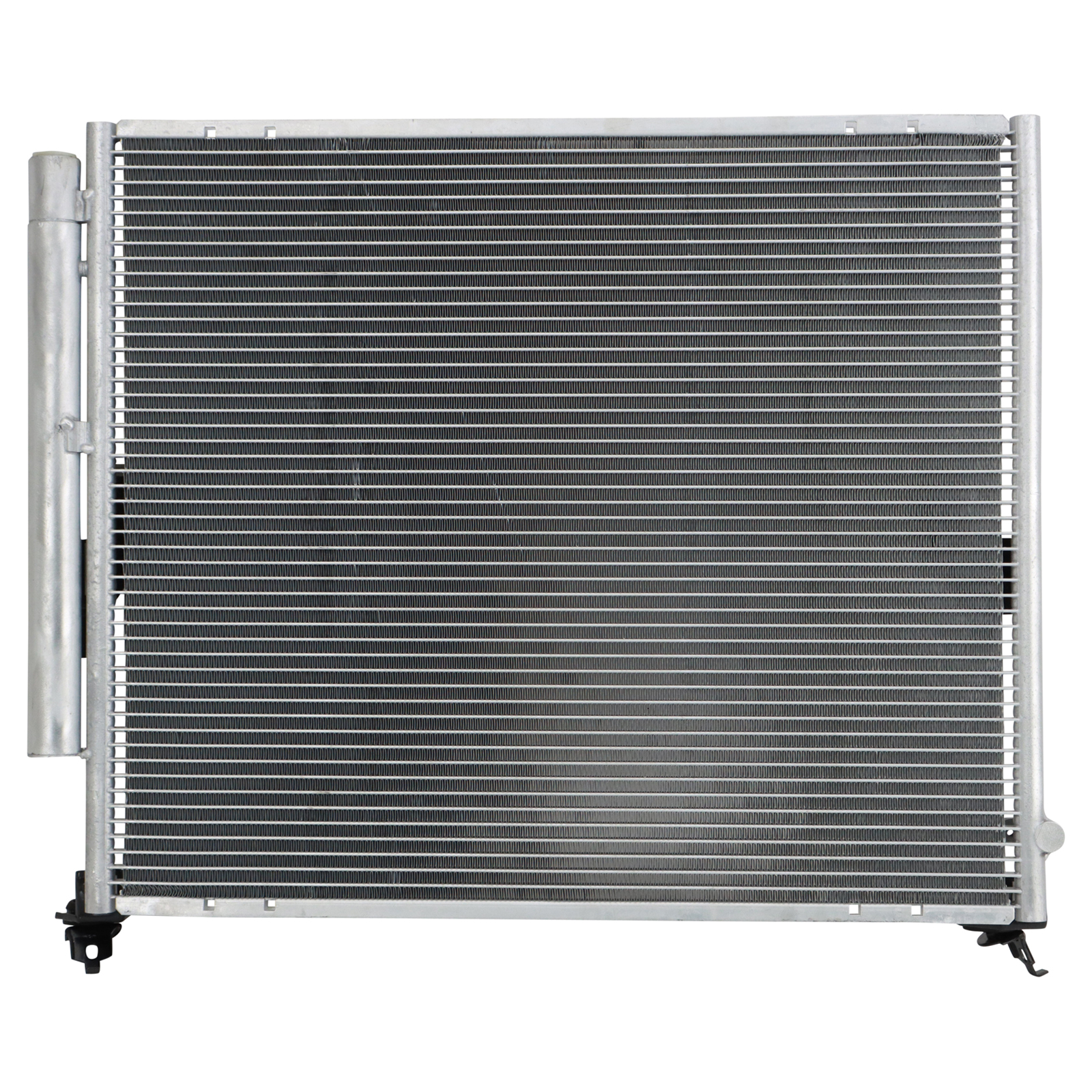 TRQ A/C Condenser and Receiver Drier Assembly Compatible with 2007-2014 Toyota FJ Cruiser