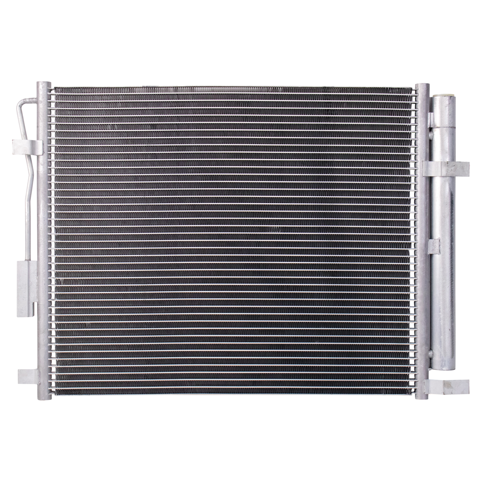 TRQ Air Conditioning A/C Condenser Compatible with 2013-2018 Hyundai Santa Fe Sport 2016-2018 Kia Sorento