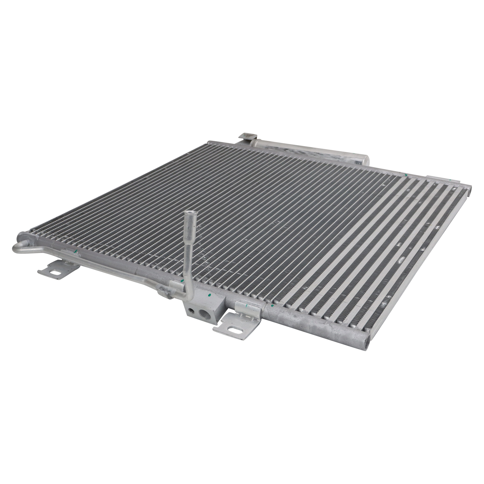 TRQ Air Conditioning A/C Condenser Compatible with 2007-2011 Dodge Nitro 2008-2012 Jeep Liberty