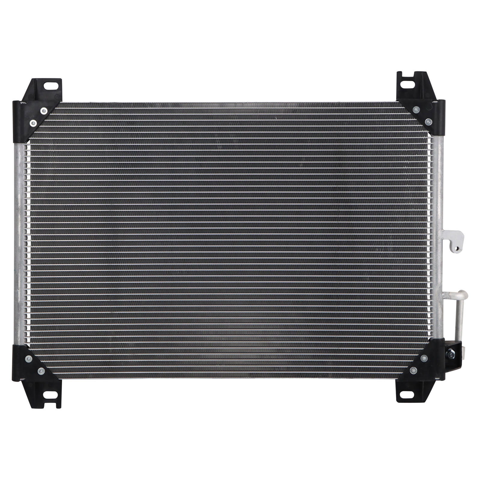 TRQ A/C Condenser for 03-07 Buick Rainier 03-05 Chevrolet Trailblazer EXT 06-09 Trailblazer 03-09 GMC Envoy 03-06, XL 04-05 Envoy XUV 03-06 Isuzu Ascender 05-09 Saab 9-7x