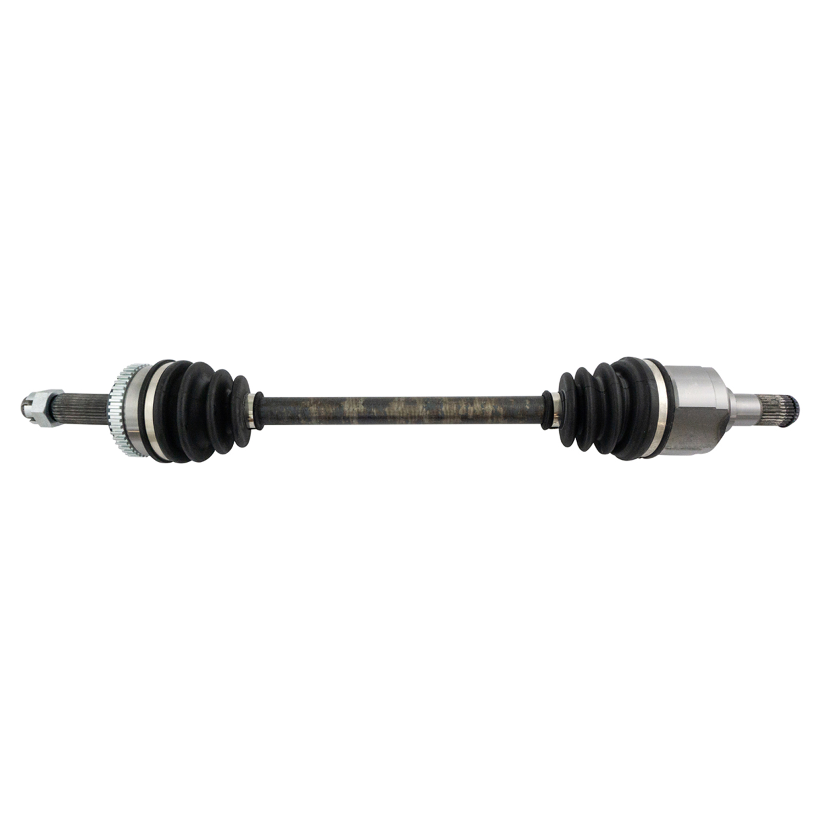 TRQ Front Driver and Passenger Side CV Axle Shaft Assembly Compatible with 2007-2010 Hyundai Elantra Neoprene Boots Moly Greased