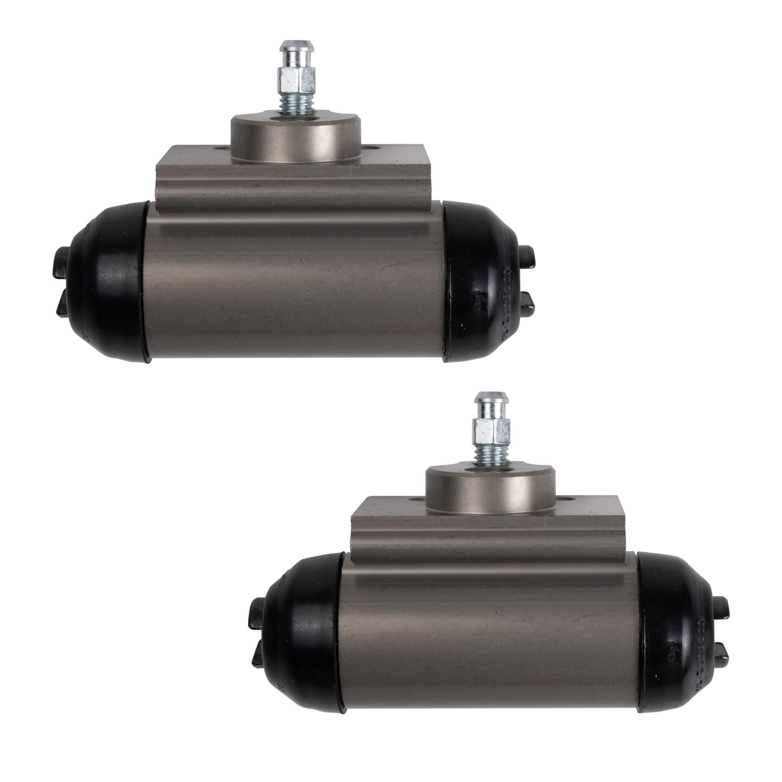 TRQ Rear Driver & Passenger Side Wheel Cylinder Set for 04-08 Chevrolet Colorado 04-08 GMC Canyon 06 Isuzu i-280 06 i-350 07-08 i-290 07-08 i-370
