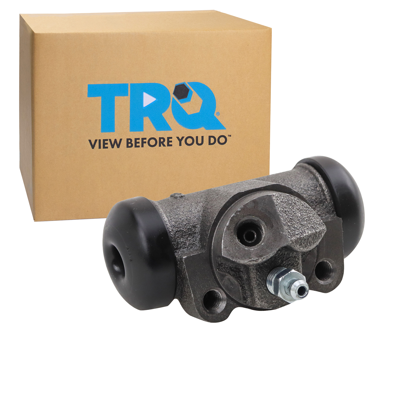 TRQ Rear Right Wheel Cylinder Passenger Side Compatible with 59-78 American Motors 71-99 Dodge 49-75 Ford 68-71 International 76-01 Jeep 61-75 Mercury 78-83 Plymouth