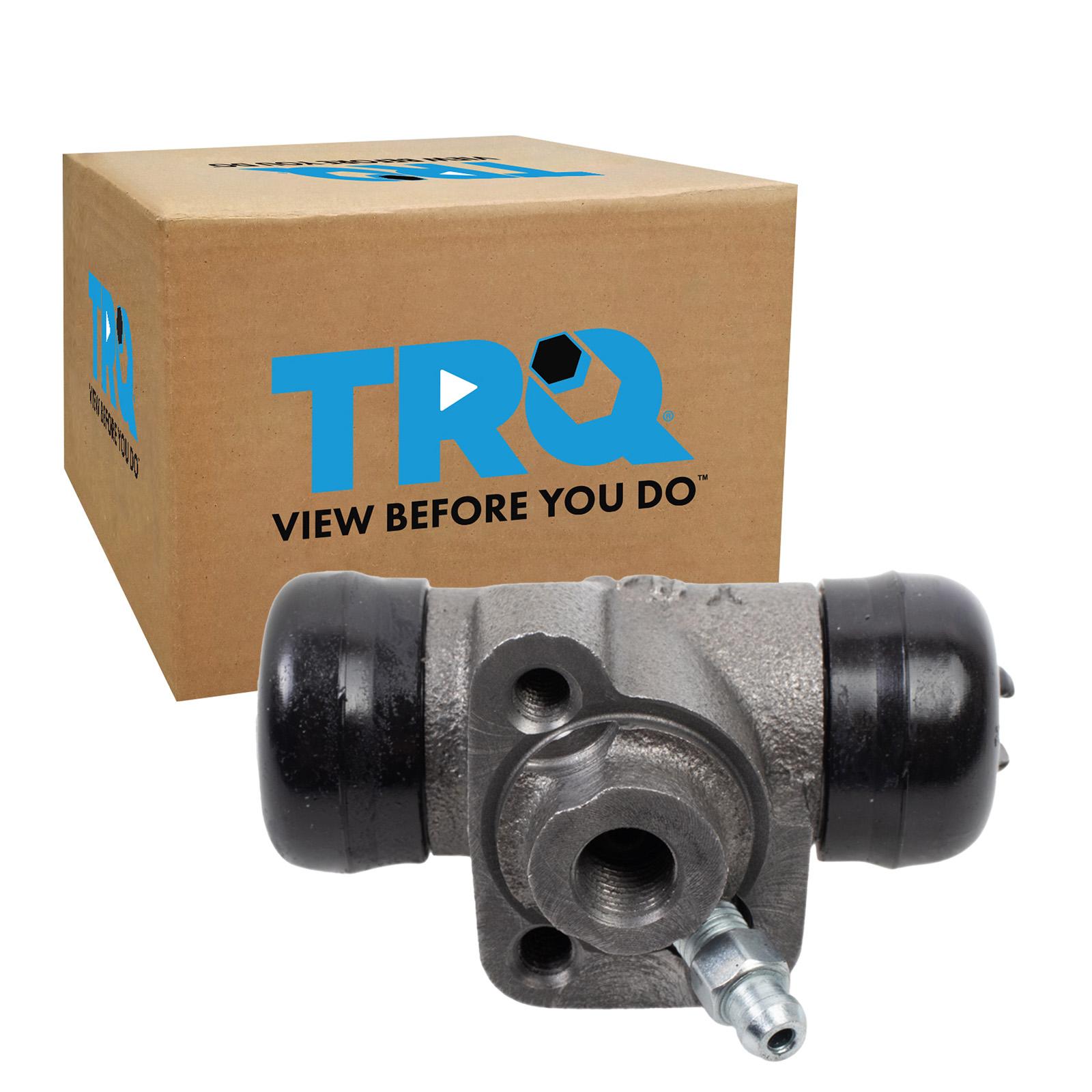 TRQ Rear Left Wheel Cylinder Driver Side Compatible with 1985-1988 Chevrolet Nova 1998-2002 Prizm 1990-1997 Geo 1986-2002 Toyota Corolla 1992-1998 Paseo 1983-1998 Tercel