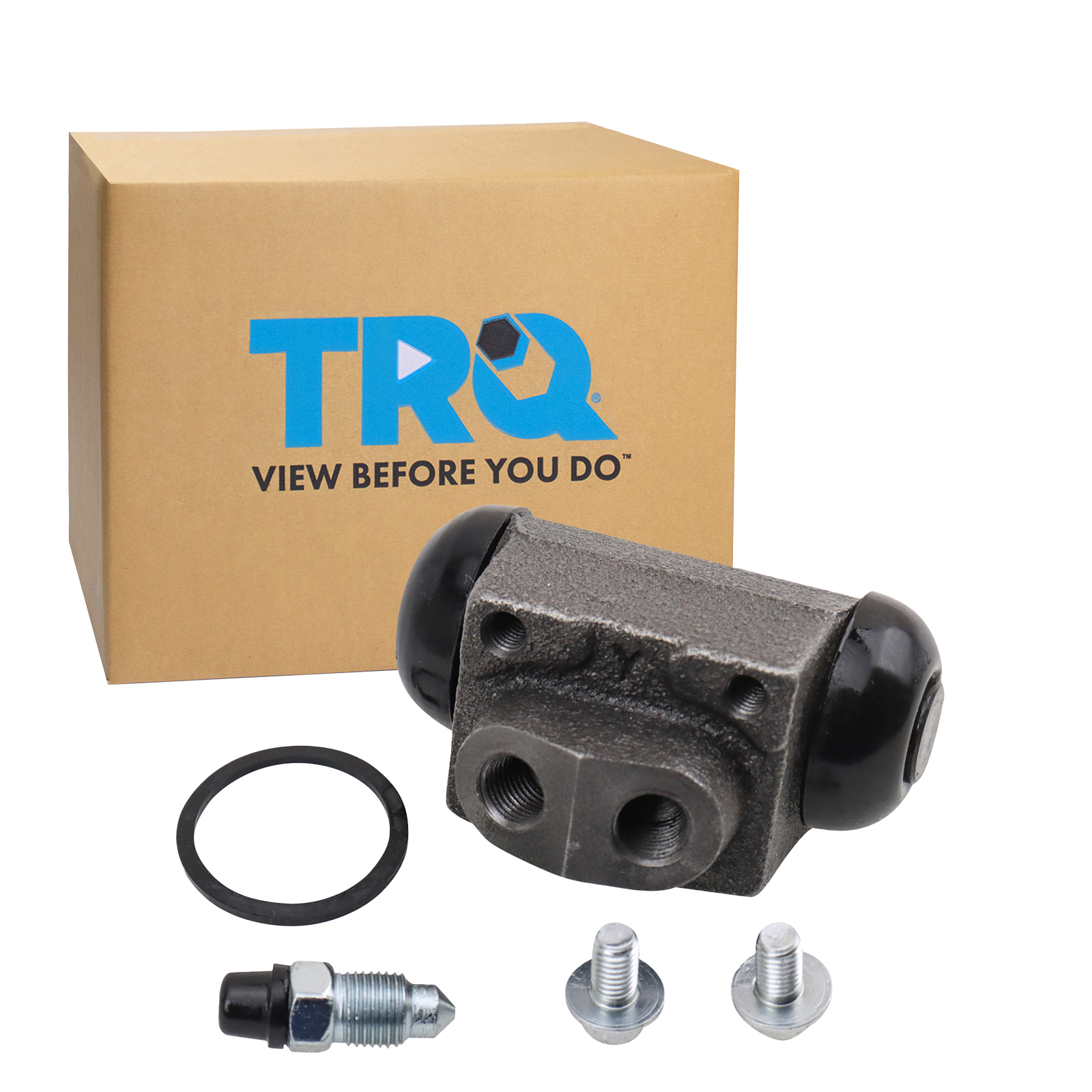 TRQ Wheel Cylinder Rear Compatible with 2000-2011 Ford Focus 1985-1989 Merkur XR4Ti