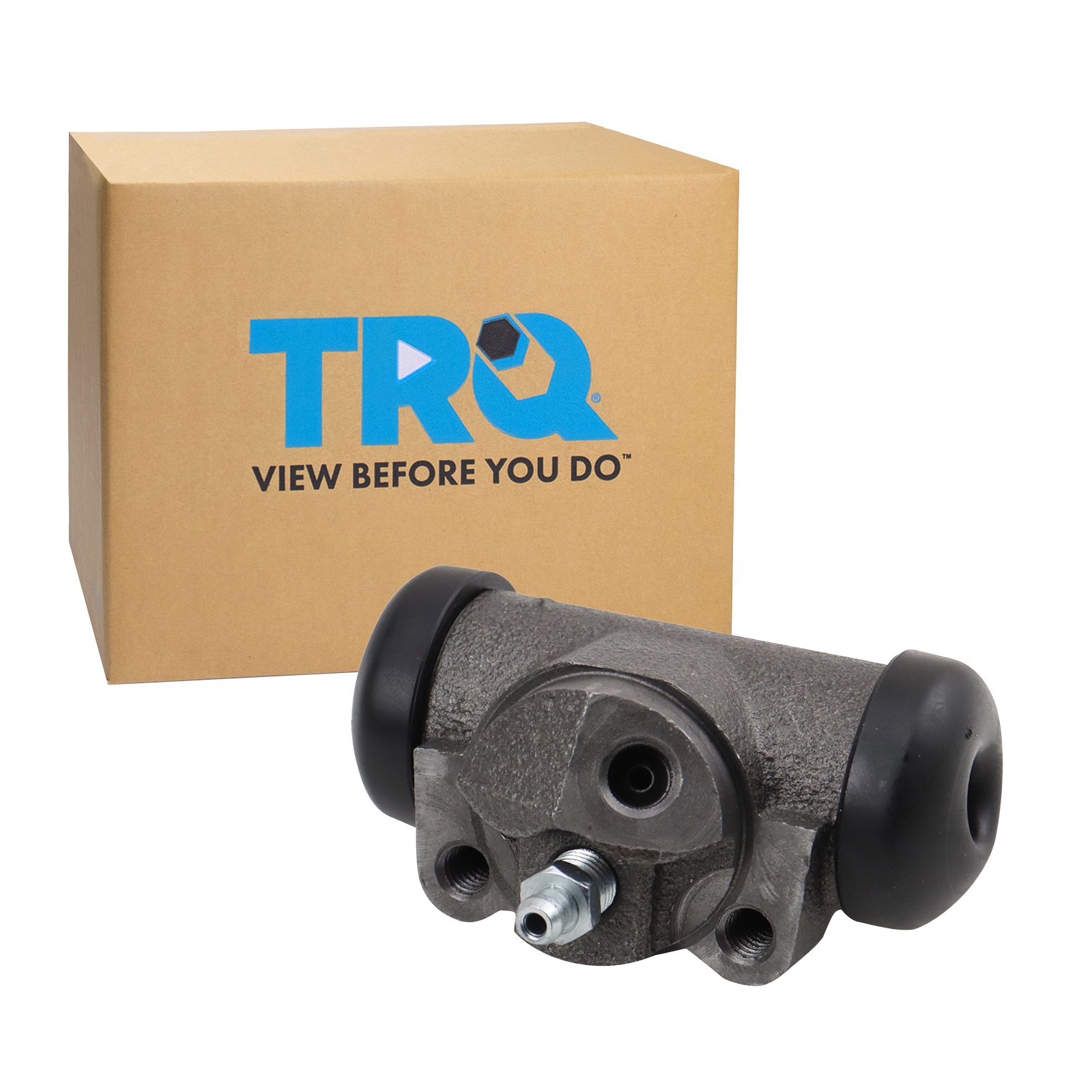 TRQ Wheel Cylinder Rear Compatible with 65-88 American Motors 59-60 Edsel 52-96 Ford 69-80 International 72-75 Jeep 58-73 Lincoln 50-80 Mercury