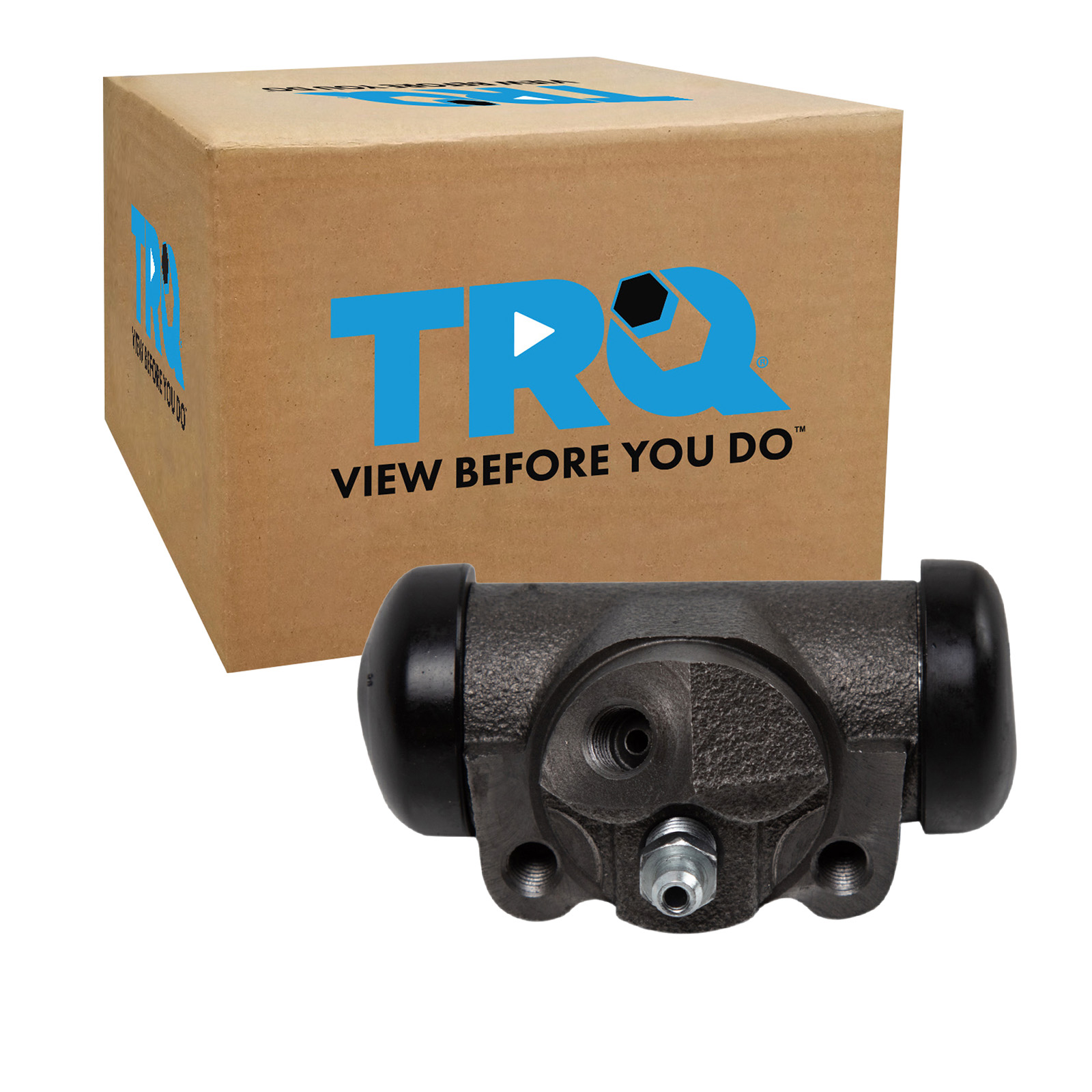 TRQ Wheel Cylinder Rear Compatible with 65-88 American Motors 59-60 Edsel 52-96 Ford 69-80 International 72-75 Jeep 58-73 Lincoln 50-80 Mercury