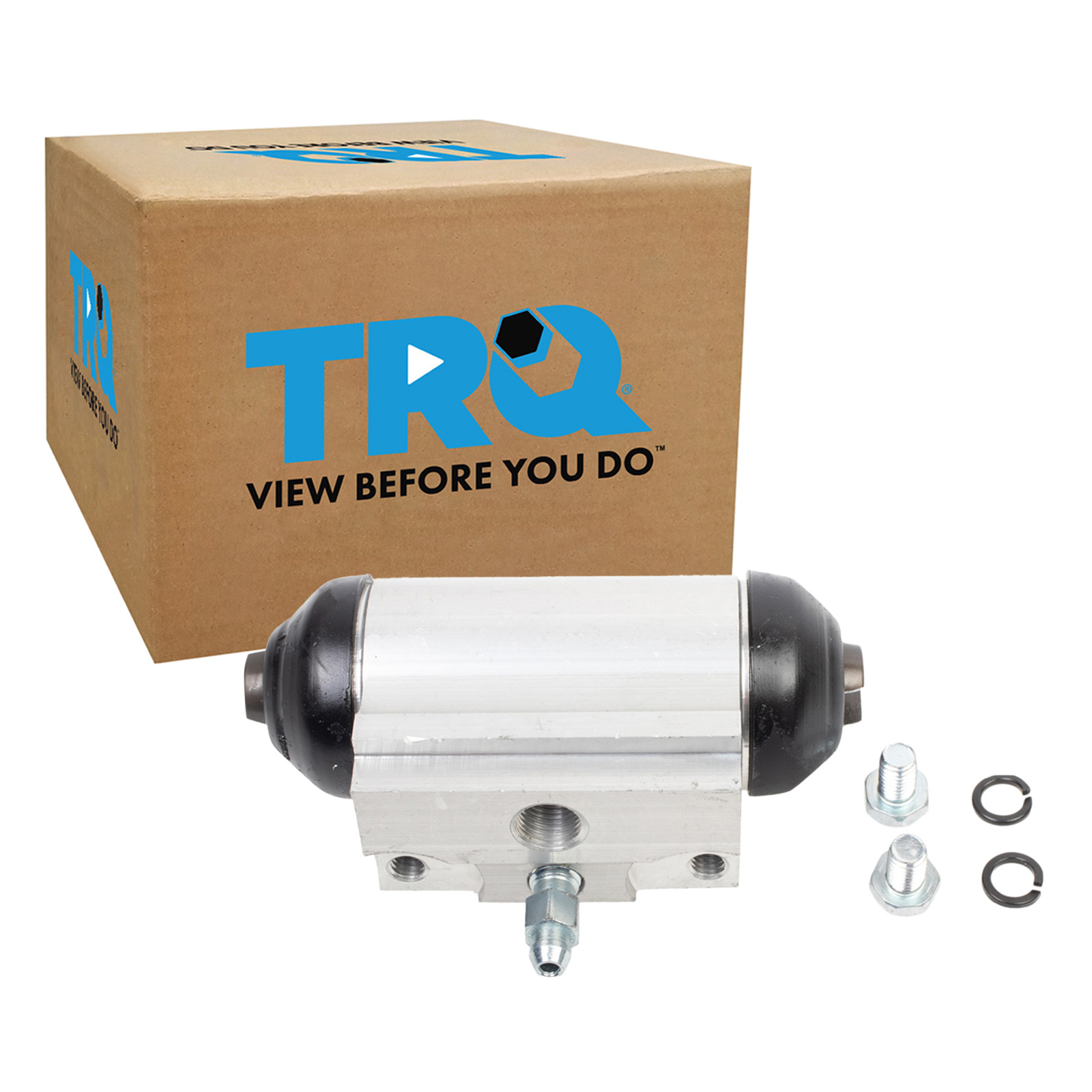 TRQ Wheel Cylinder Rear Compatible with 2008-2012 Ford Escape 2008-2011 Mazda Tribute Mercury Mariner