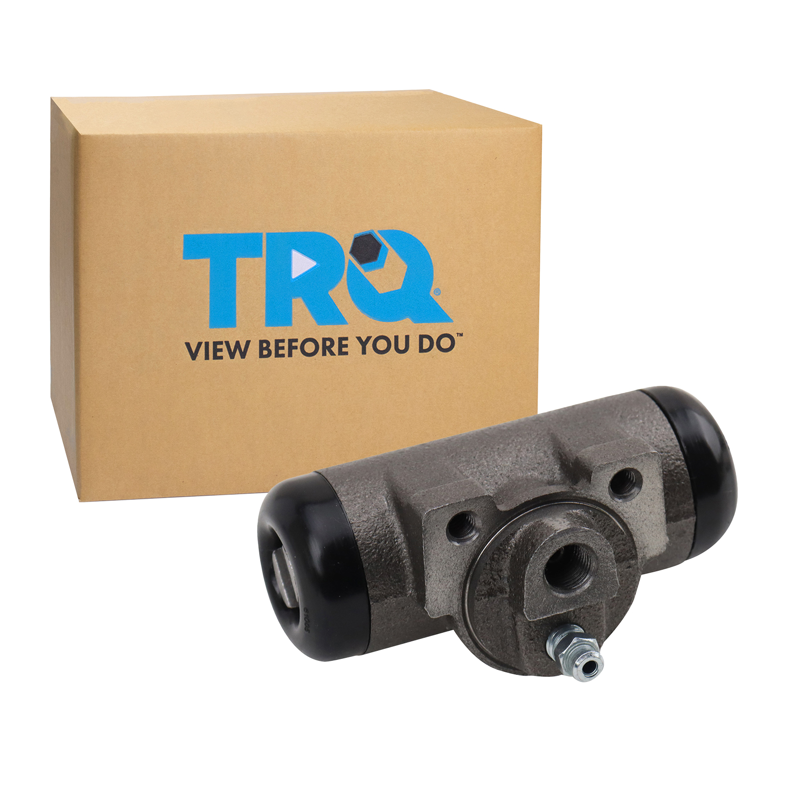 TRQ Wheel Cylinder Rear Compatible with 2009-2013 Chevrolet Silverado 1500 GMC Sierra 1500