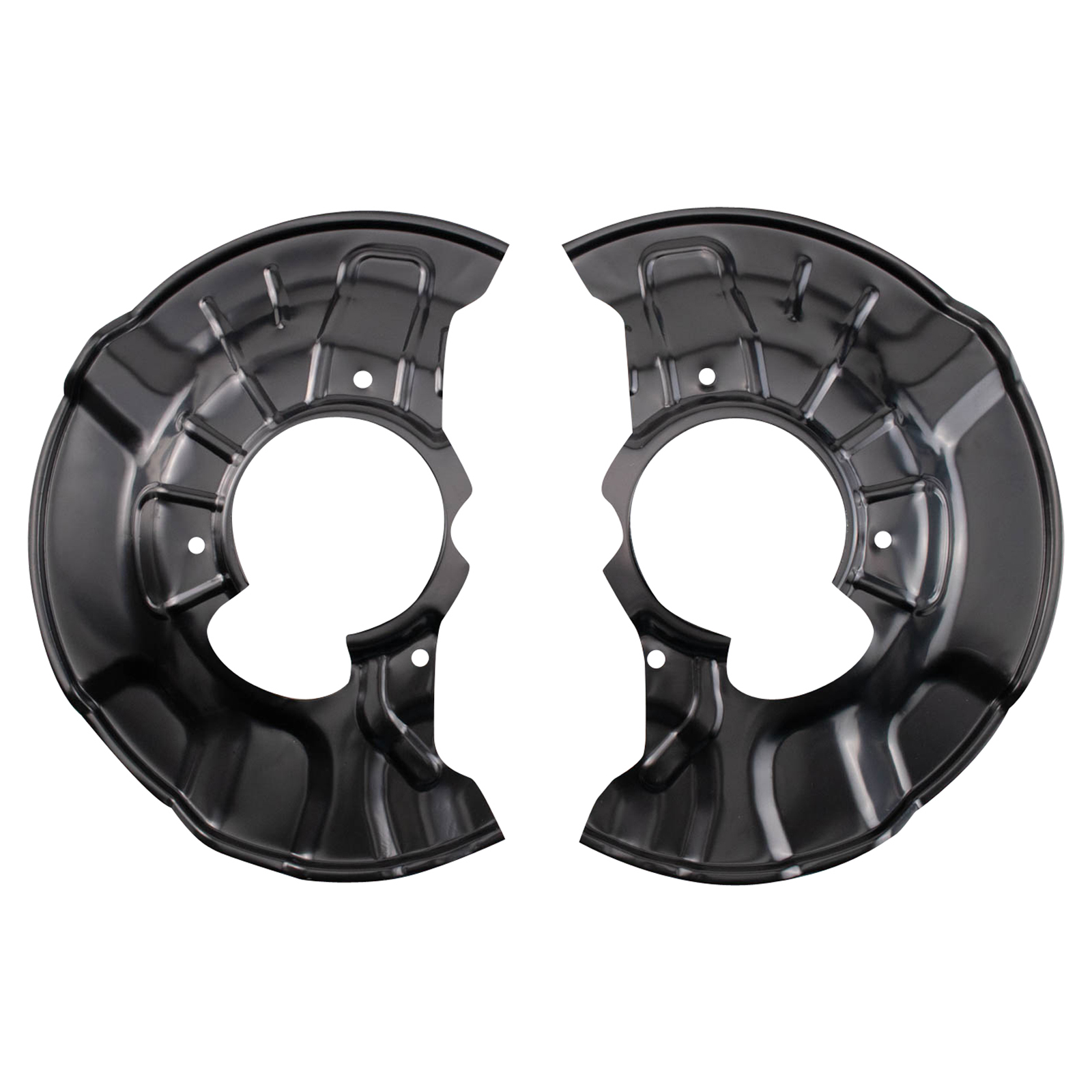 TRQ Front Brake Dust Shield Set Compatible with 2014-2019 Toyota Corolla