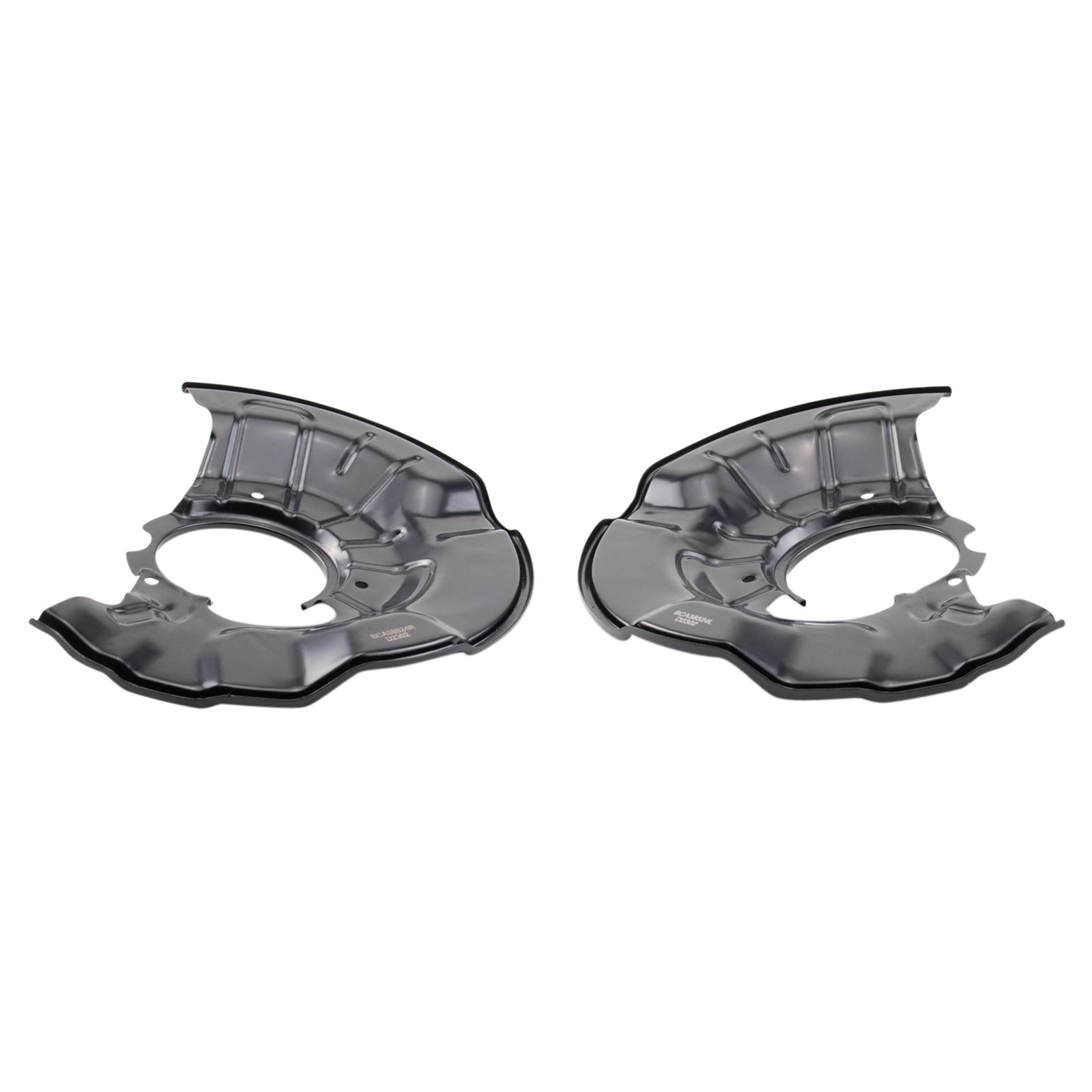 TRQ Front Brake Dust Shield Set Compatible with 2014-2019 Toyota Corolla
