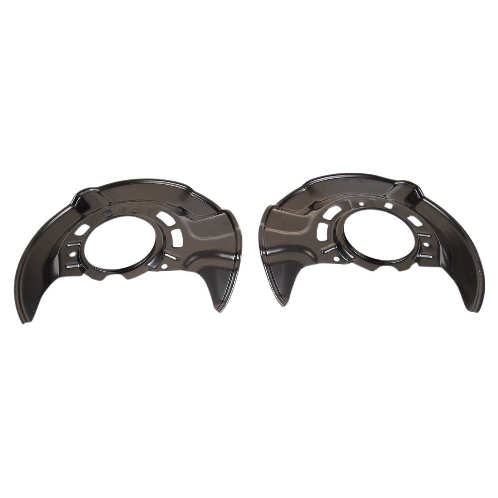 TRQ Front Brake Dust Shield Set Compatible with 2009-2013 Toyota Corolla Matrix